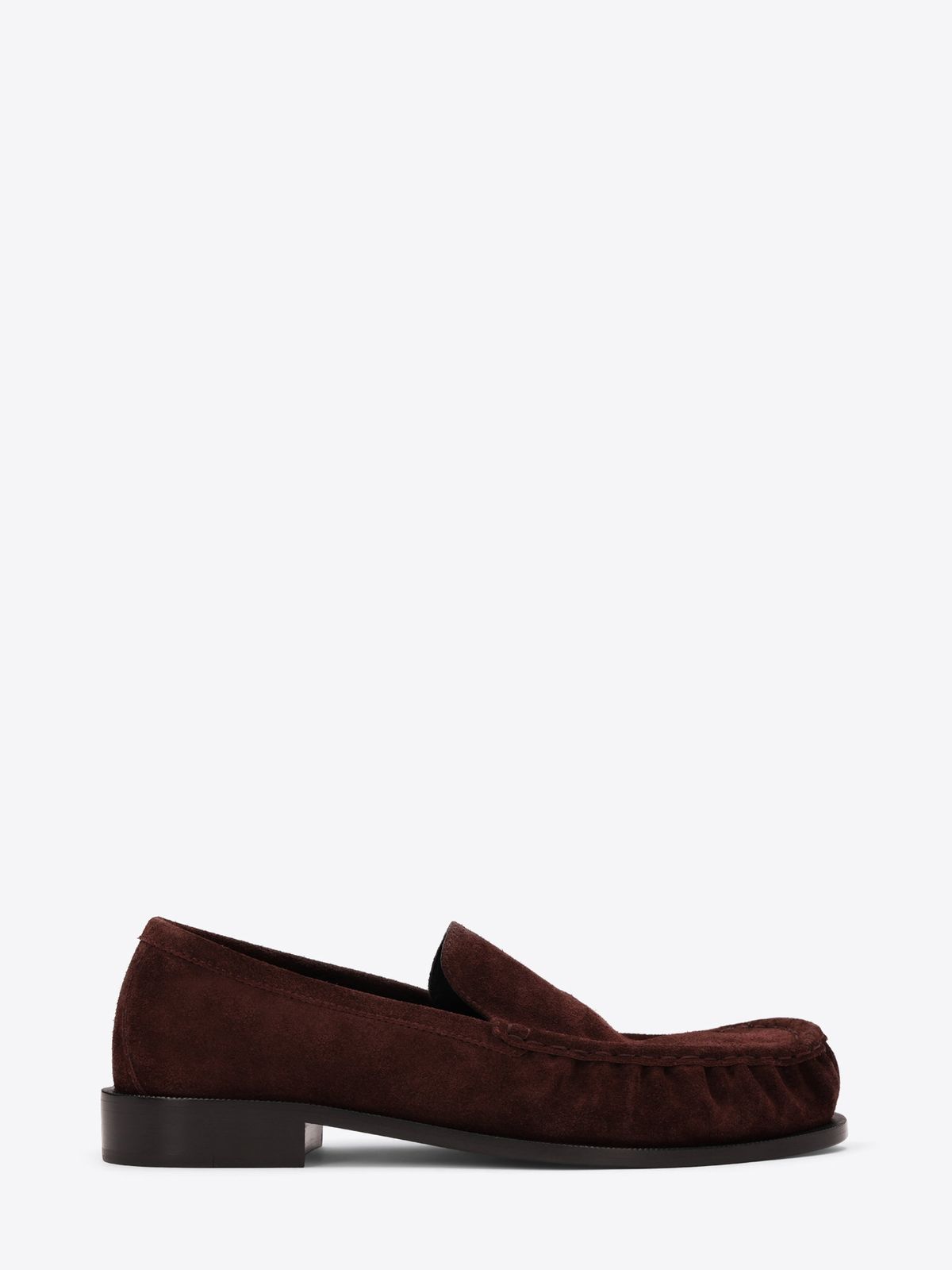 Suede loafers