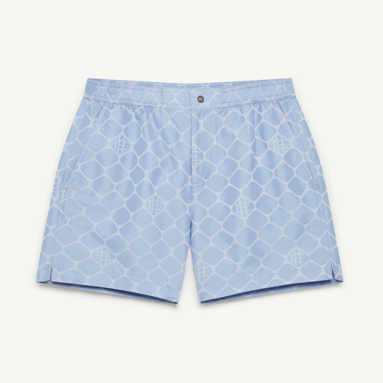 Diera Jacquard Swimshort - Powder Blue