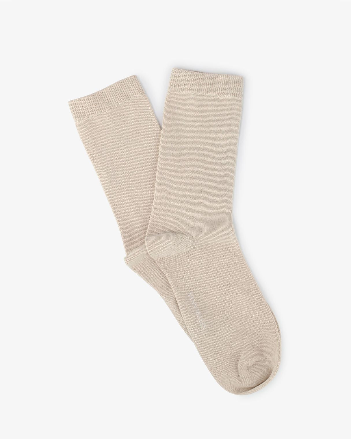 Organic Cotton Socks - Taupe