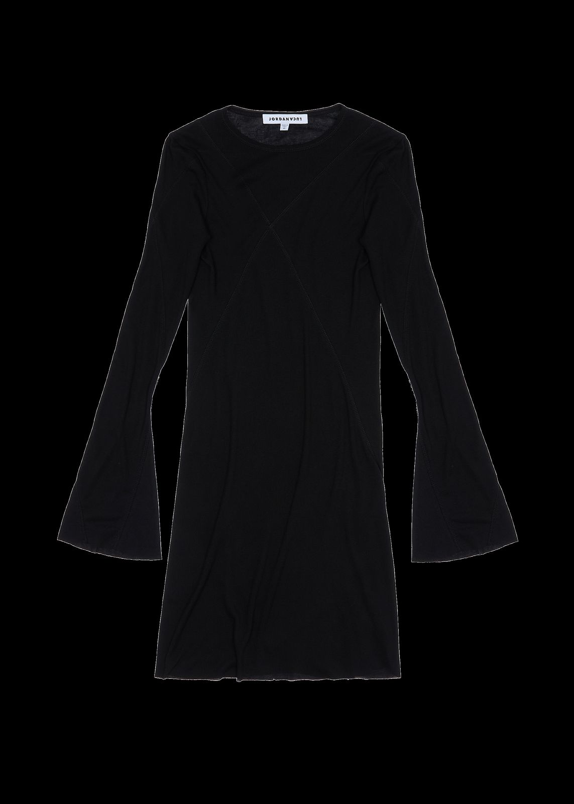 BLUES LONGSLEEVE DRESS BLACK
