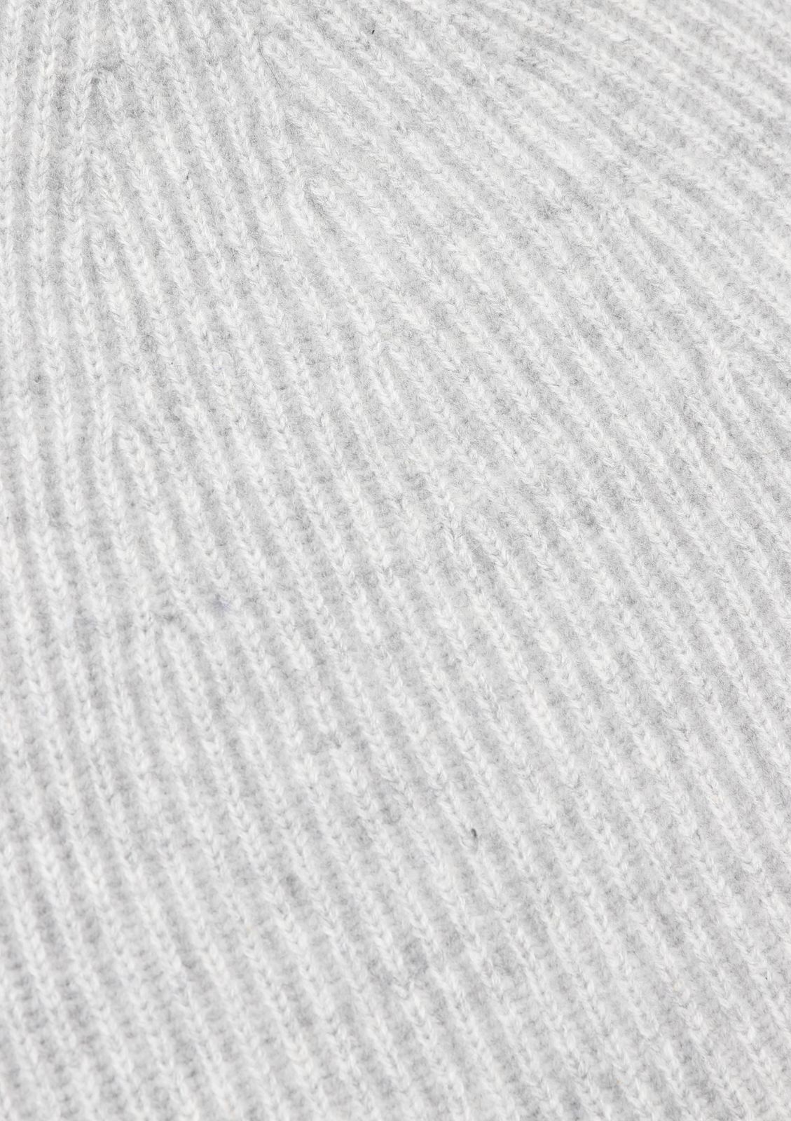 Cashmere Beanie In Foggy Grey