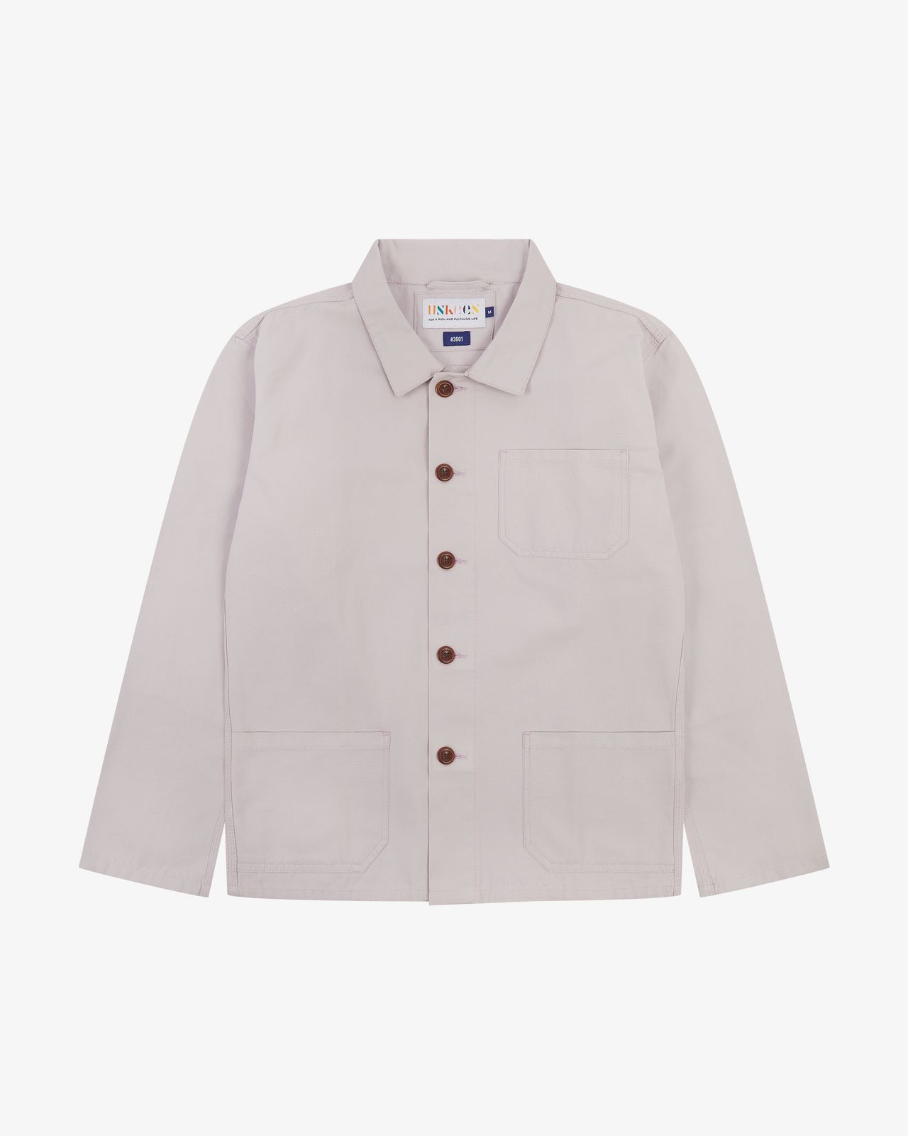 3001 Overshirt - lunar stone