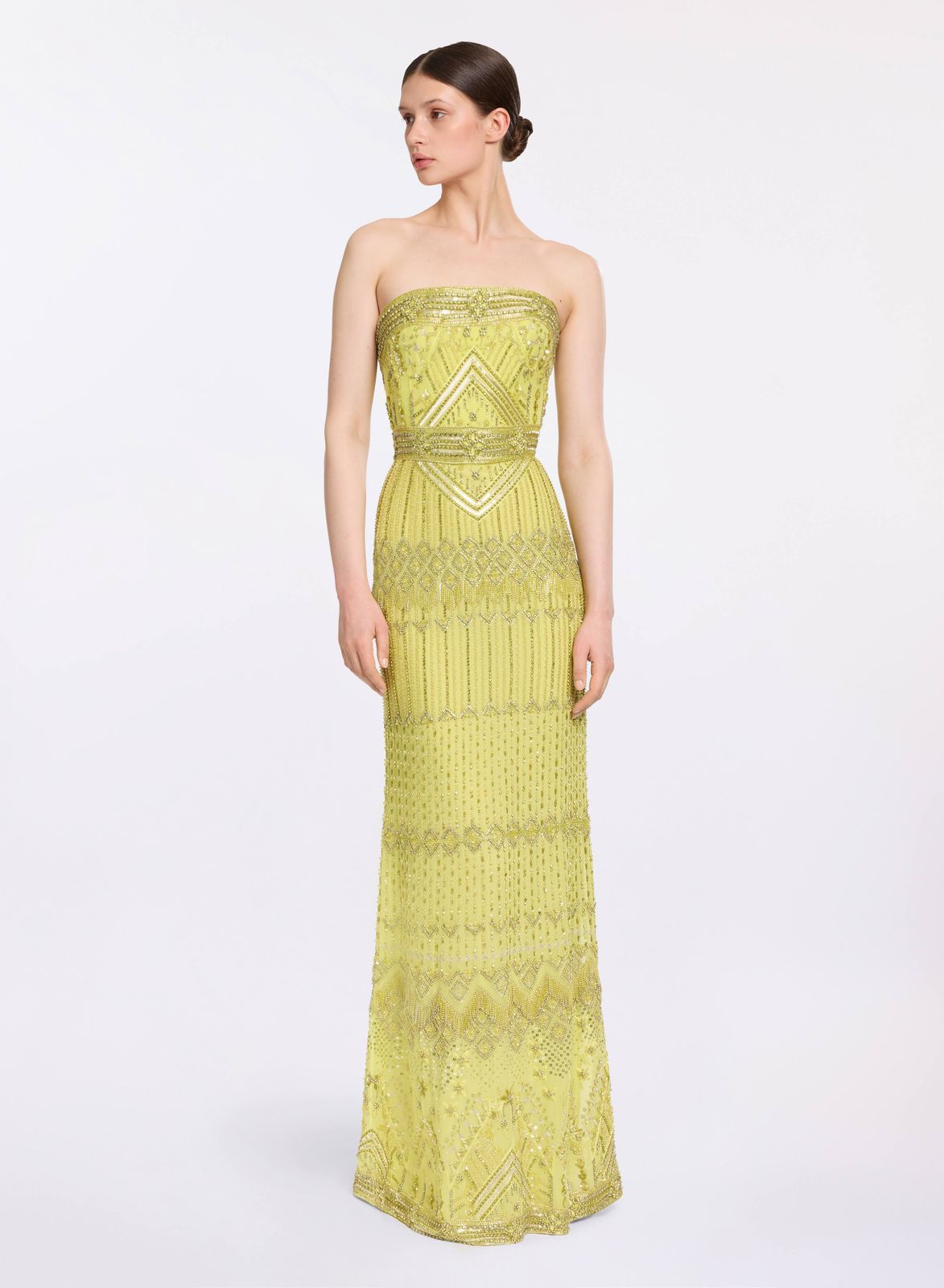 Bead Embroidered Dress