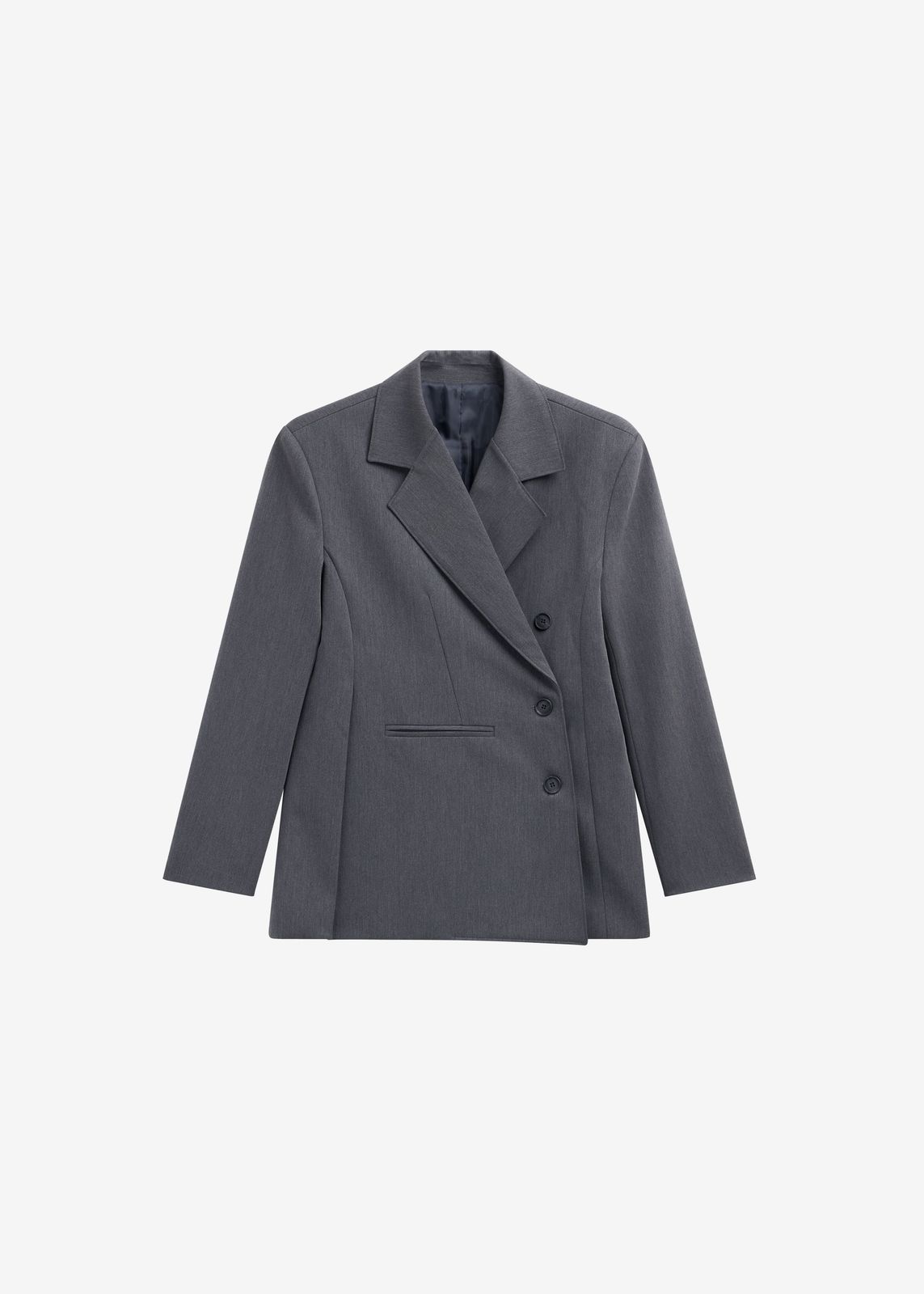 Antwerp Wrap Blazer - Grey