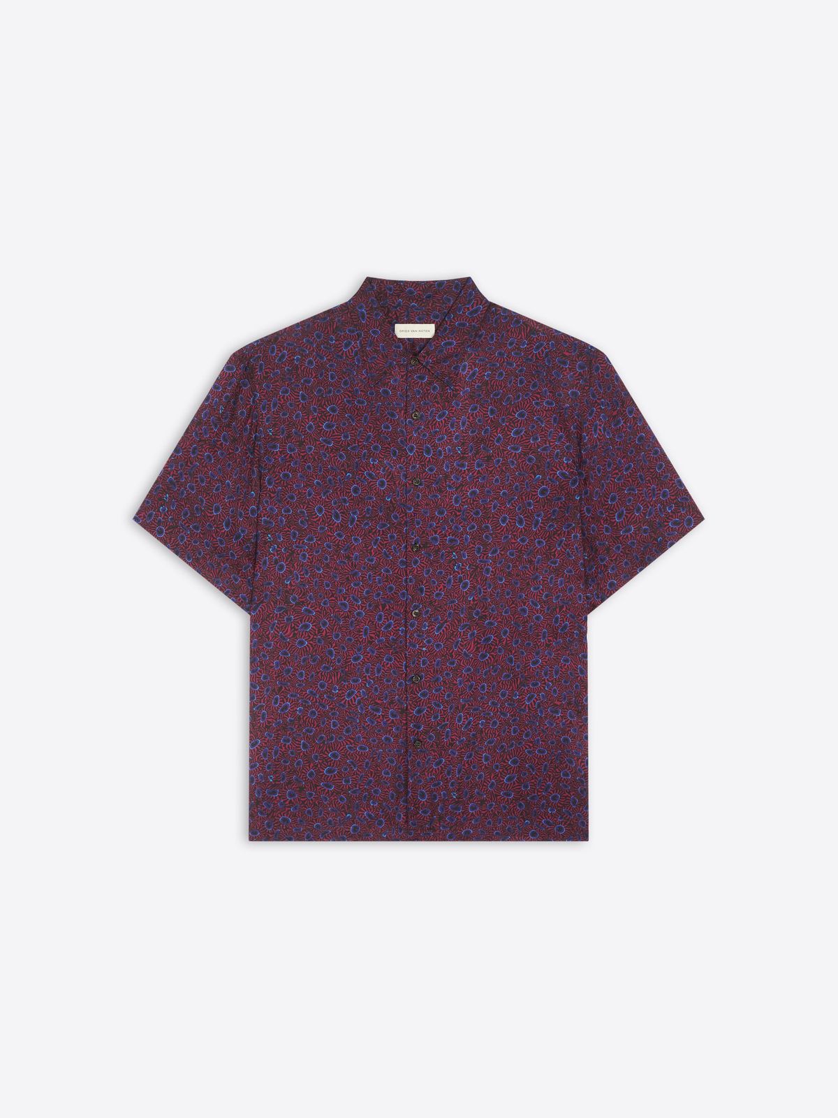 Short sleeve viscose shirt