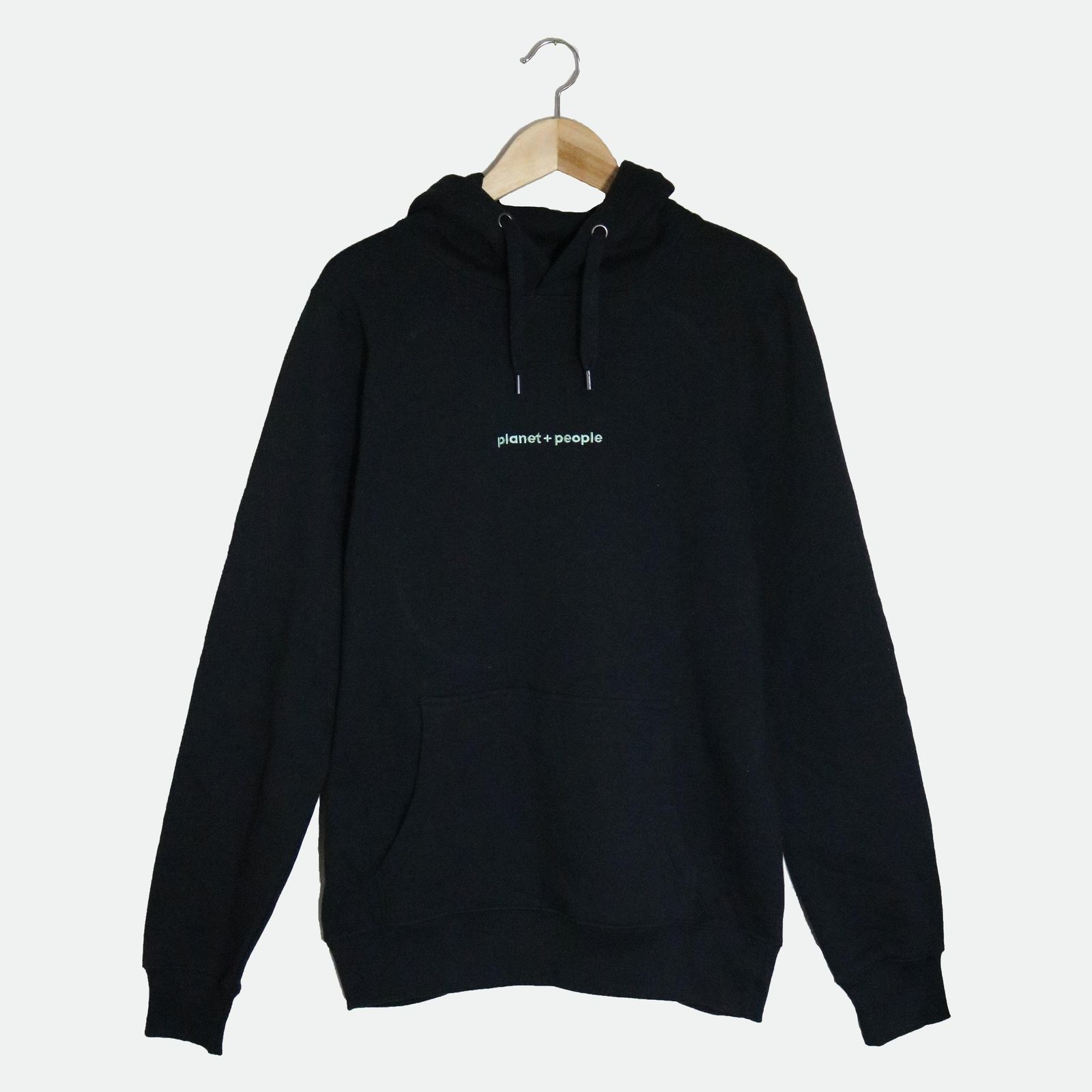 Planet and People Unisex Hoodie | 100% Organic Cotton | Black