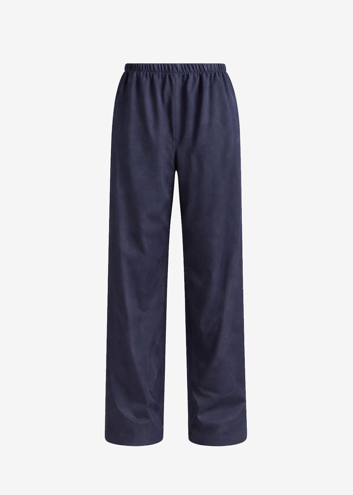 Baxter Perforated Track Pants - Navy