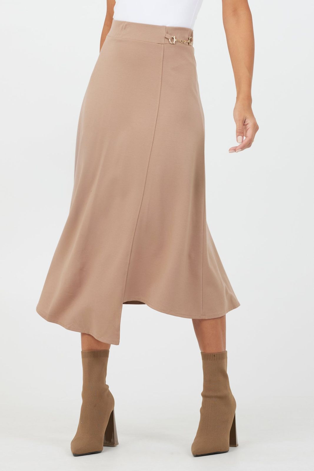 Jae Stretch Asymetric Skirt