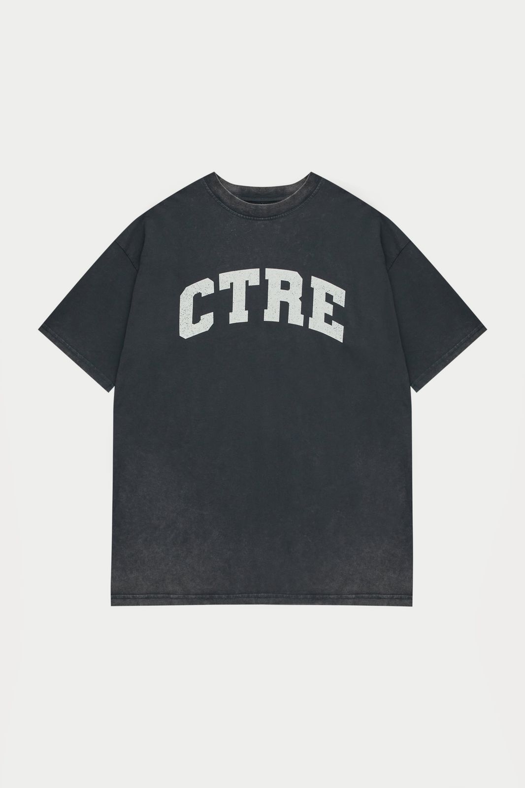 CTRE ACID WASH CRACKED T-SHIRT - ACID WASH