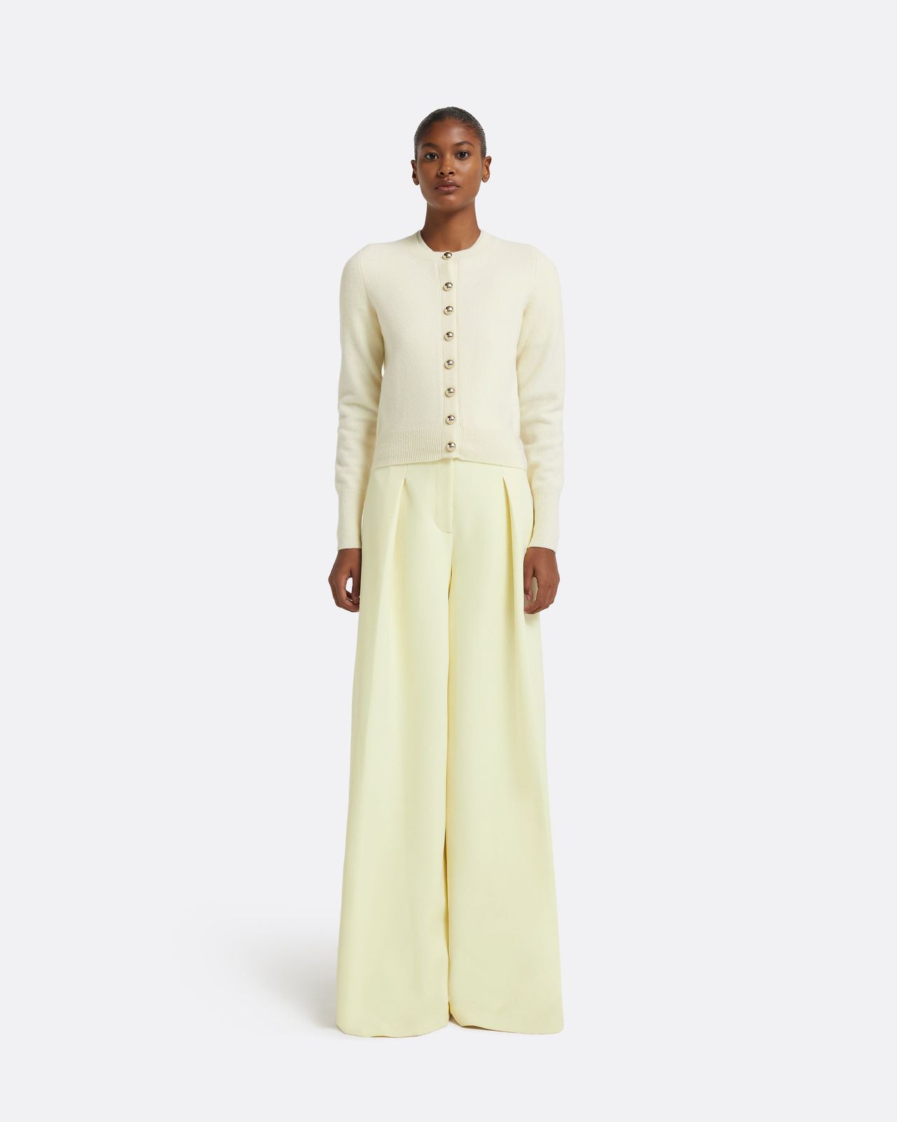 Tanner Trousers in Buttermilk