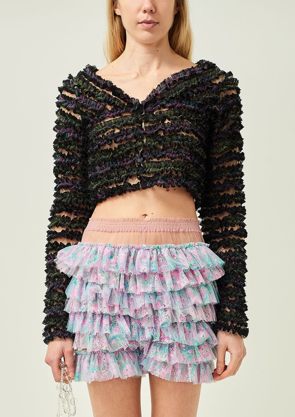 TULLE CARDIGAN
