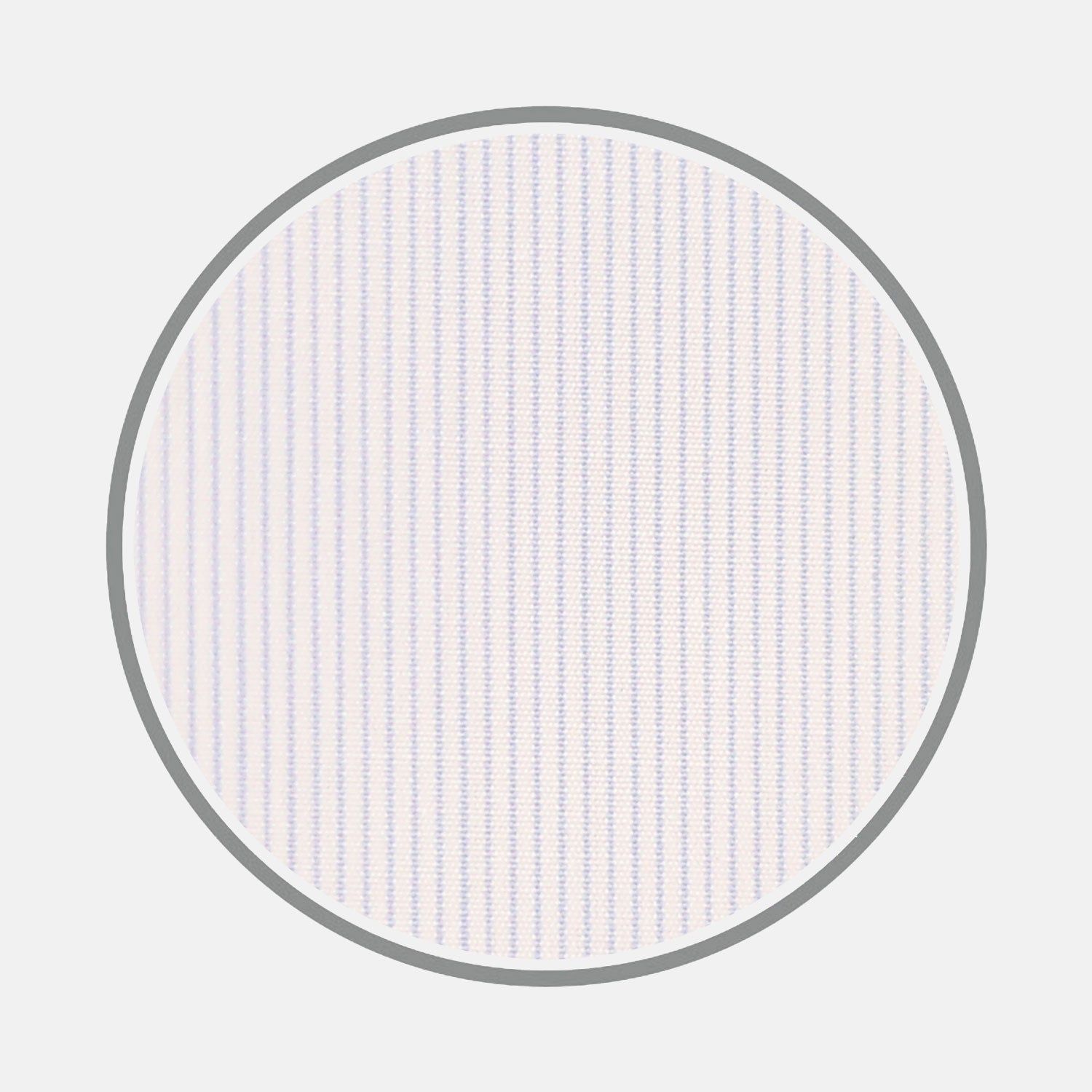 Light Blue Hairline Stripe Cotton Fabric