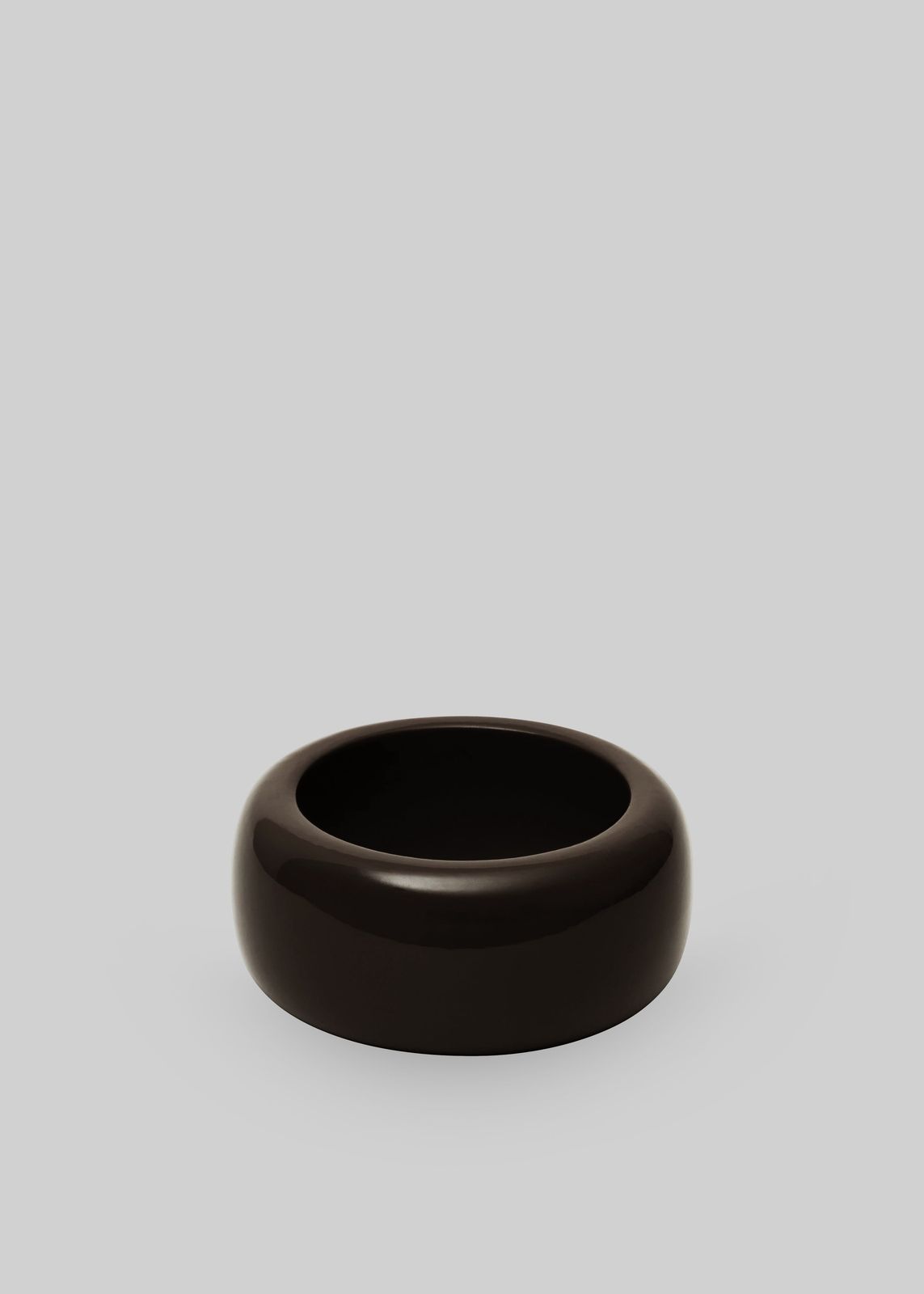 Tfs Glossy Bangle - Dark Brown