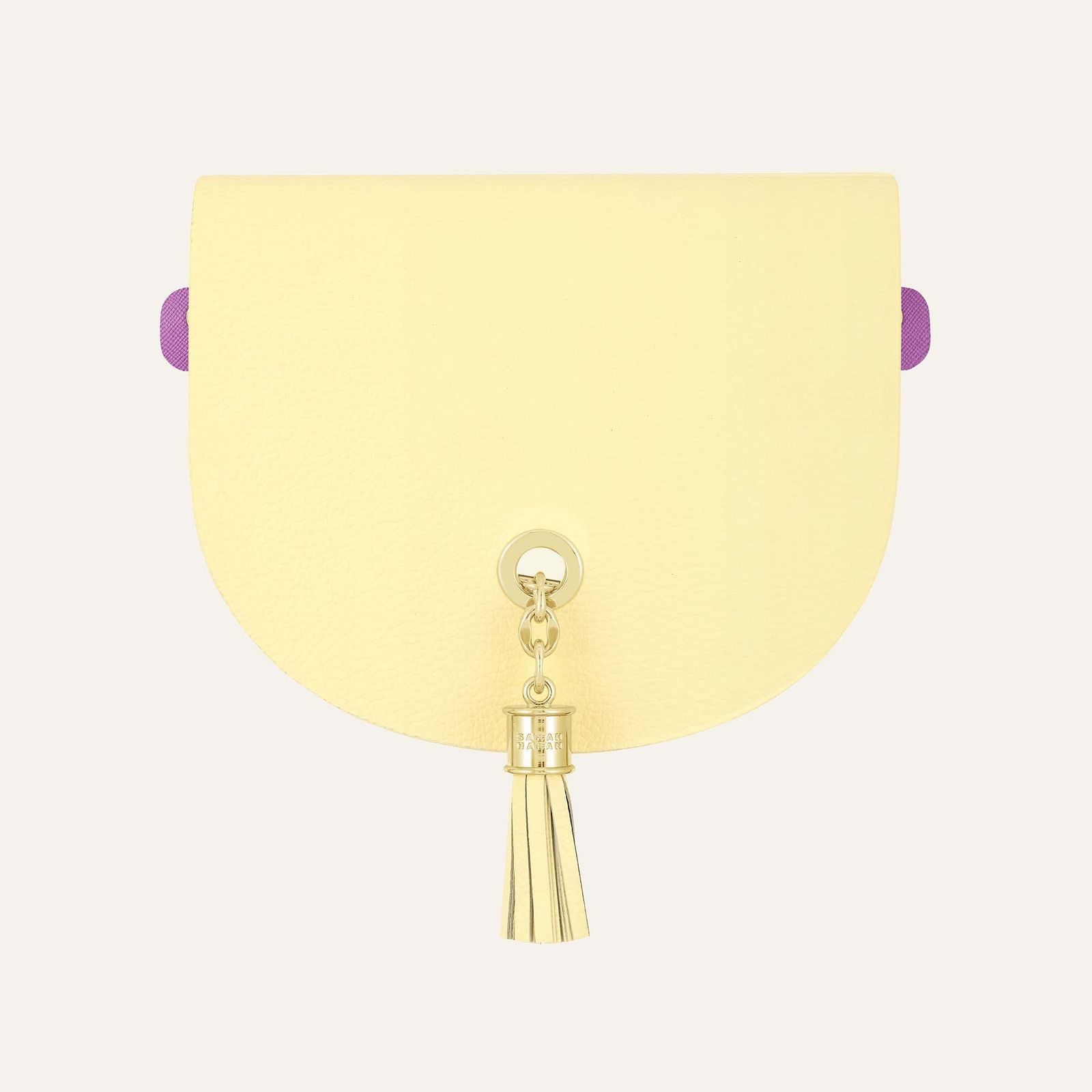 Flap Set Universal | Lemon Cream  with Gold hardware