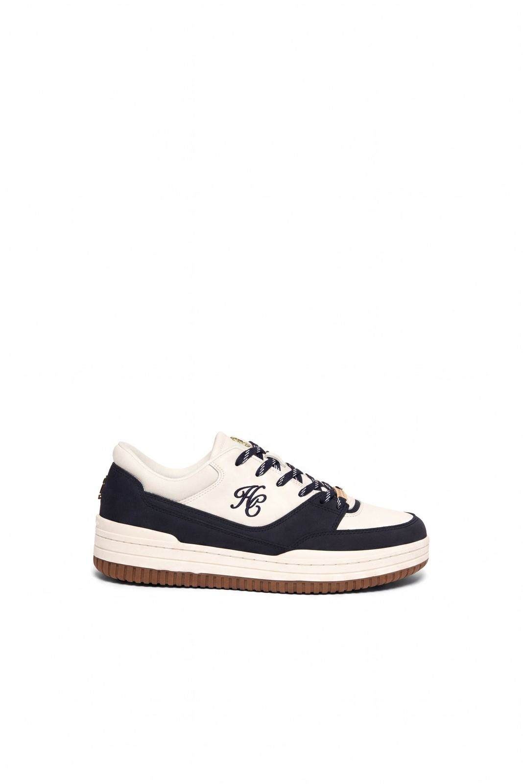 Retro Trainer (Navy Ecru)