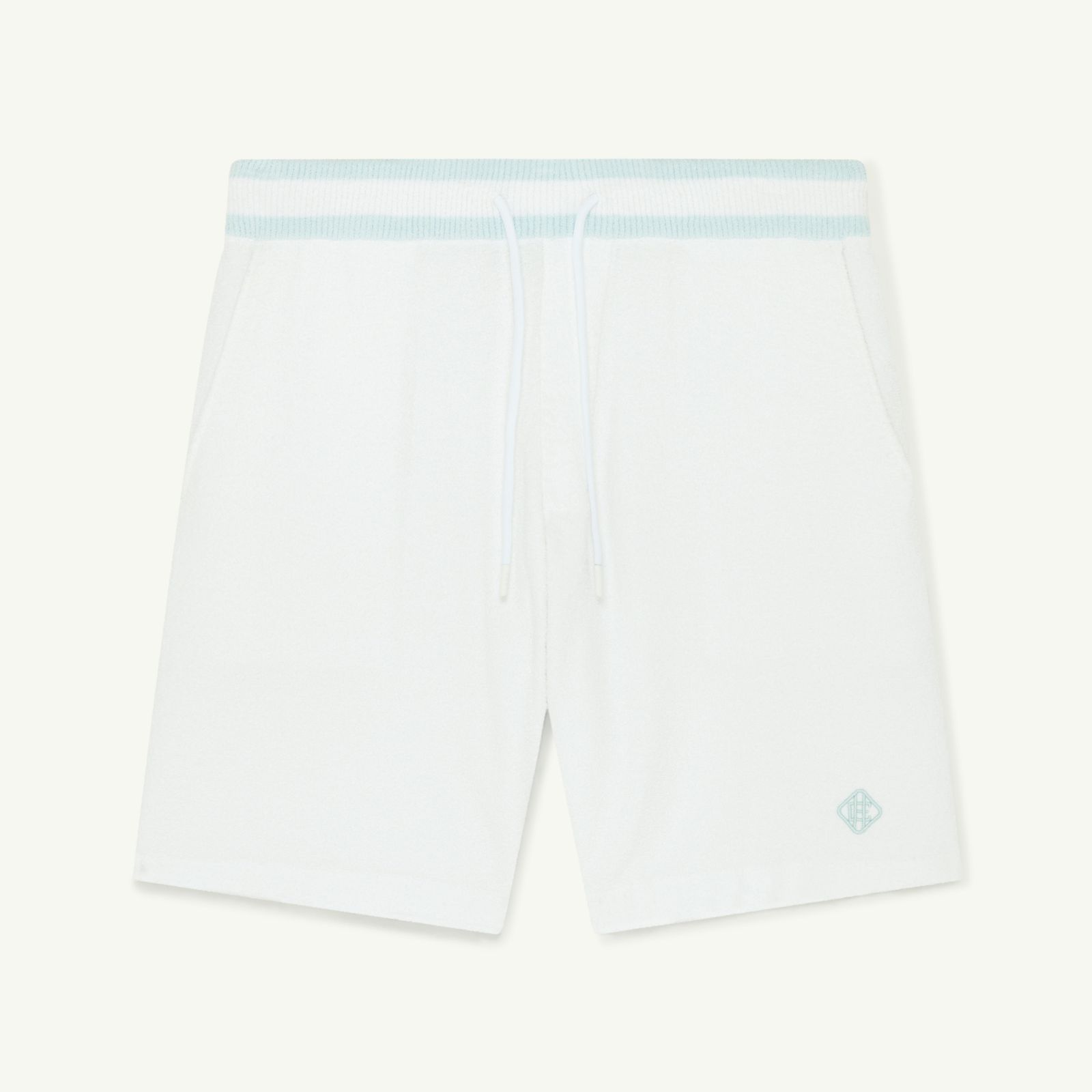 Armas Cotton Boucle Knit Short - White