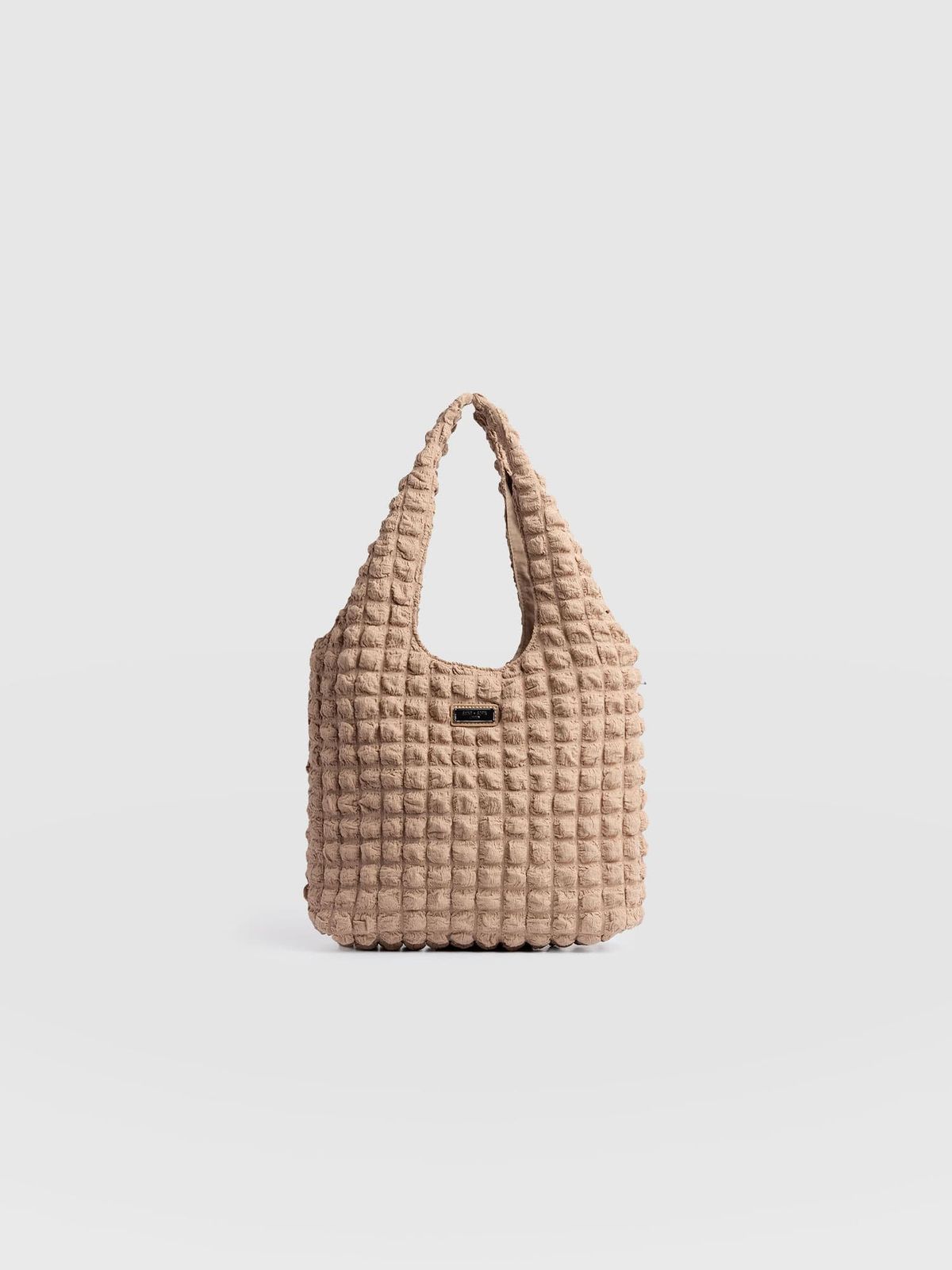 Soho Shoulder Tote Bag - Beige