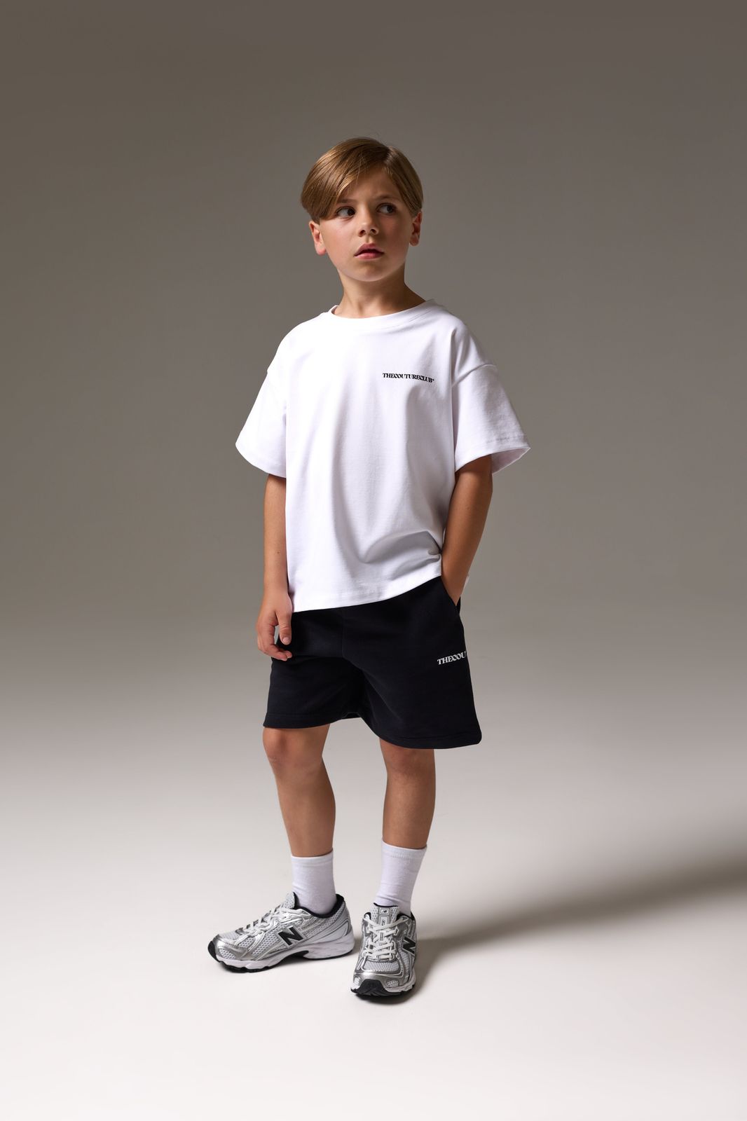 JUNIOR COPYRIGHT SHORTS - BLACK