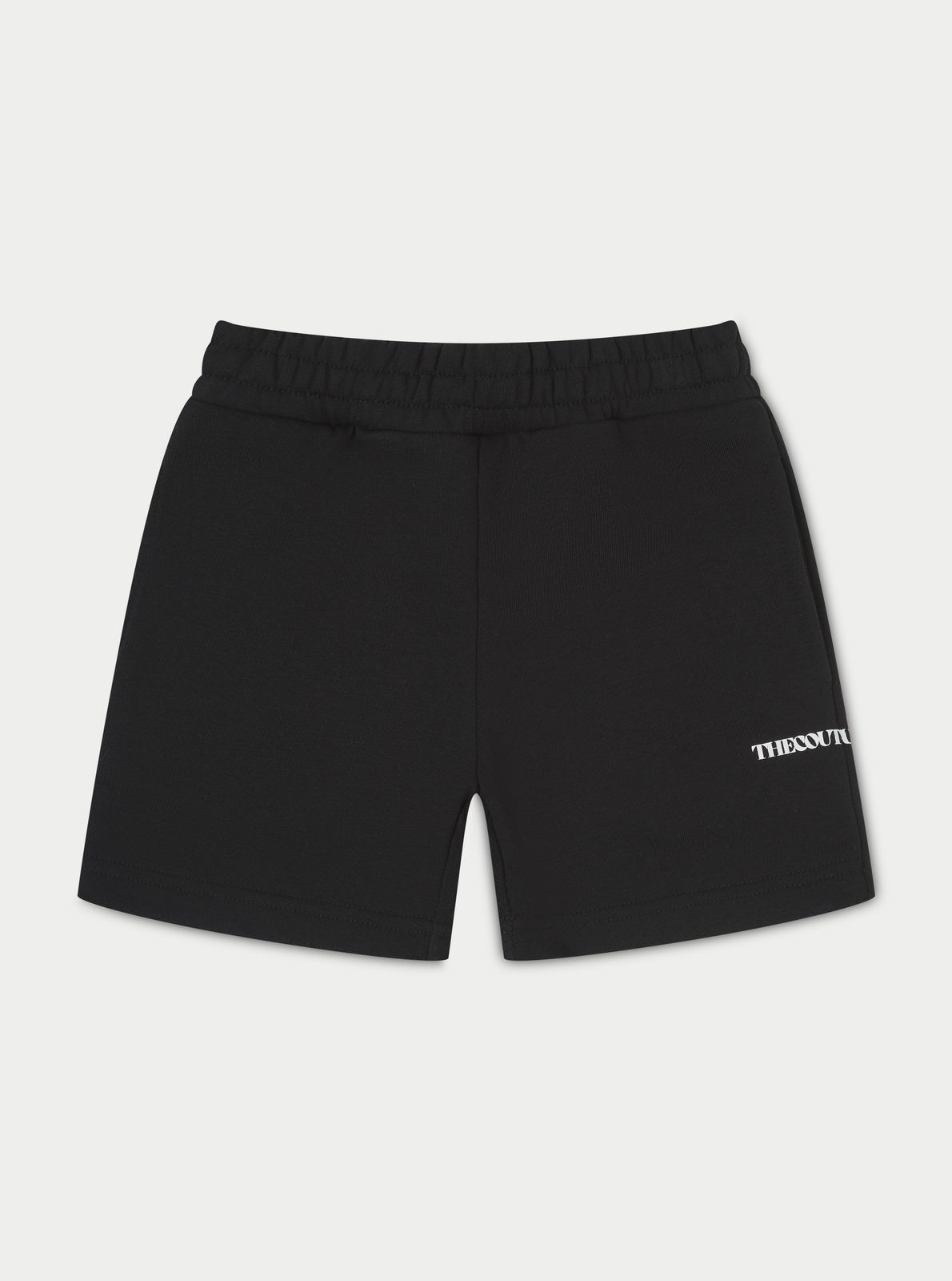 KIDS RAW SEAM SHORTS - BLACK