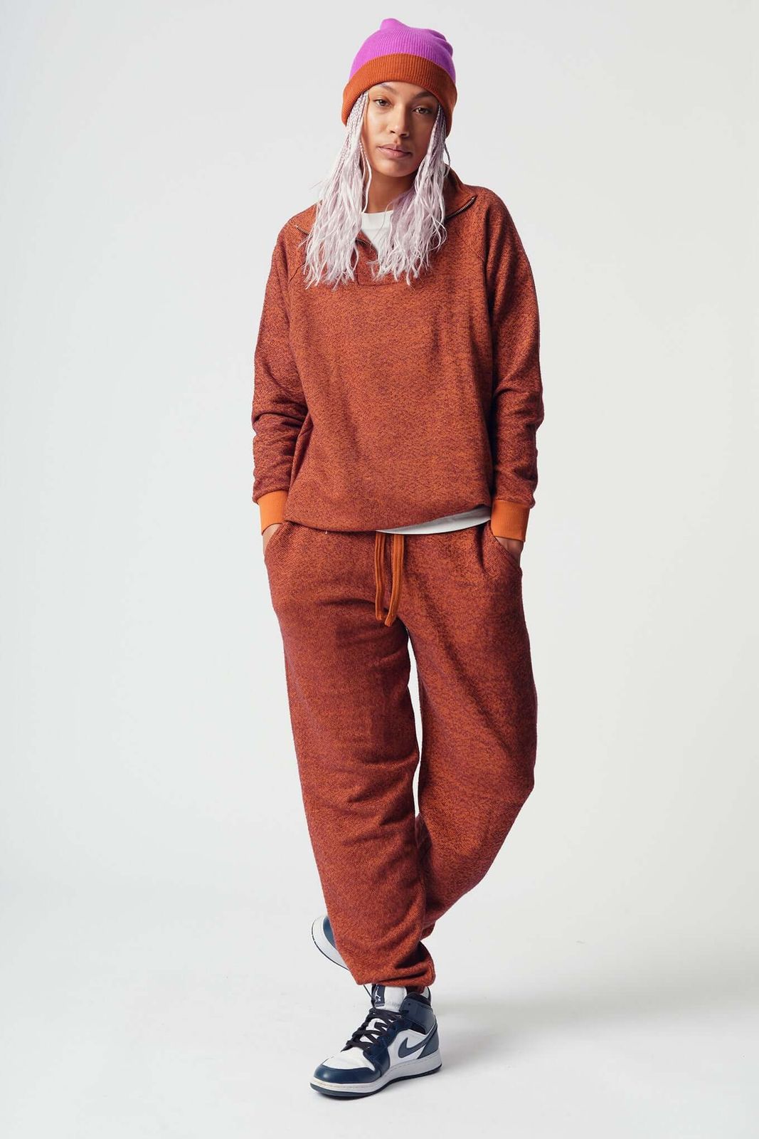 Evie | GOTS Organic Cotton Jogger | Tobacco