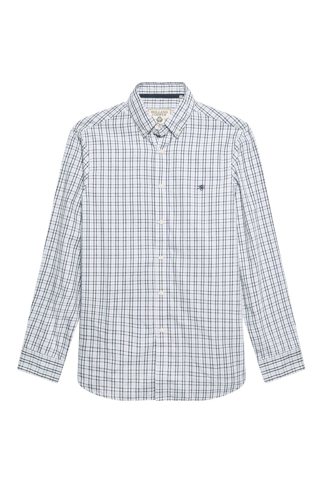 Men's Classic Fit Button Down Shirt (cheltenham Check Blue)