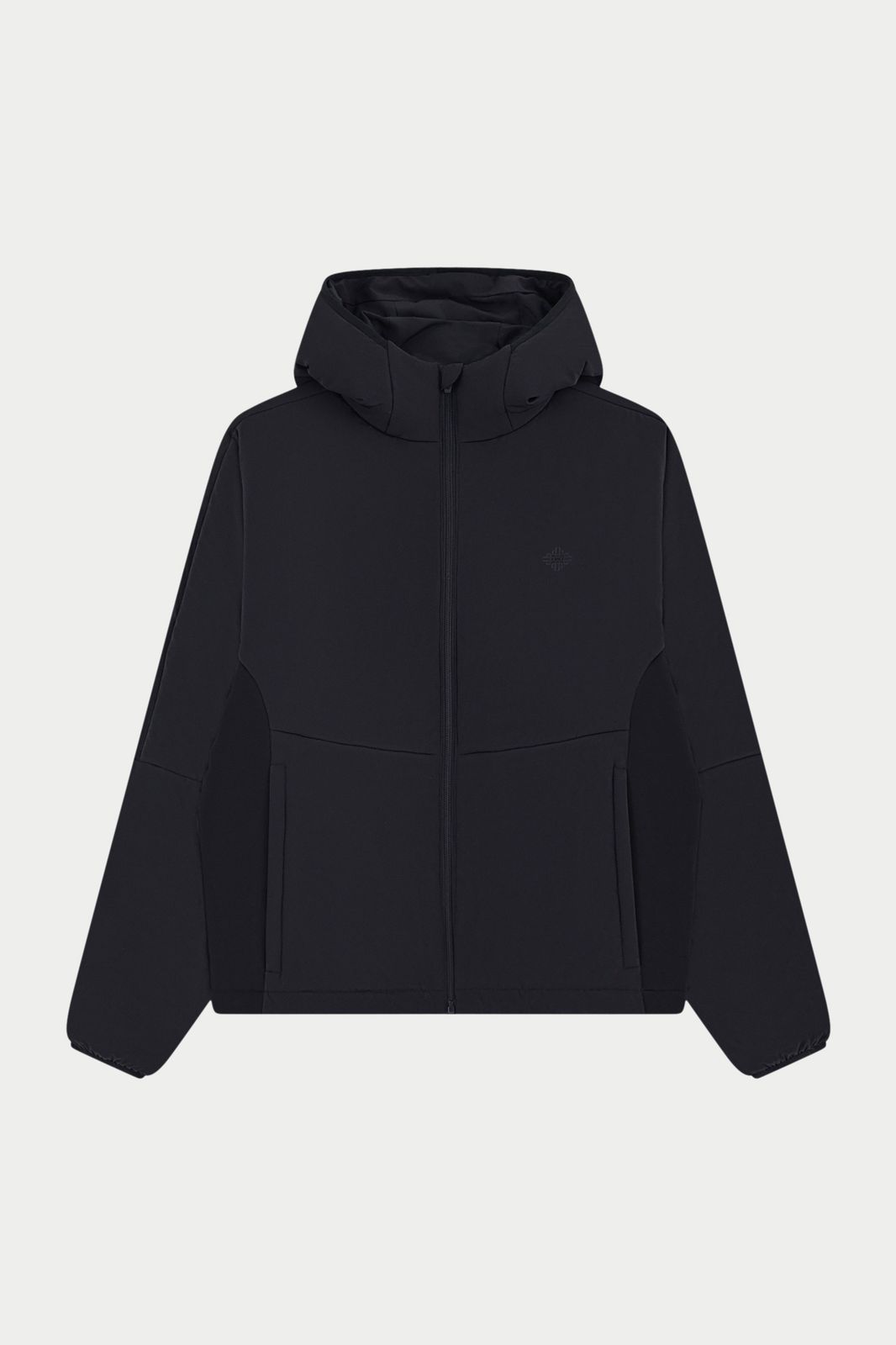 INSULATED WARM UP JACKET - BLACK