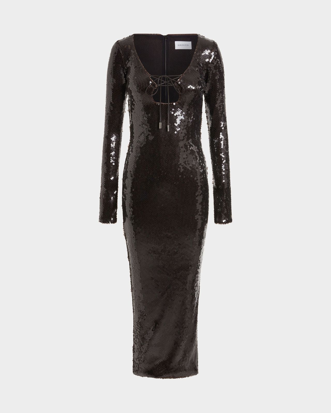 Solaria Midi Dress in Sequin