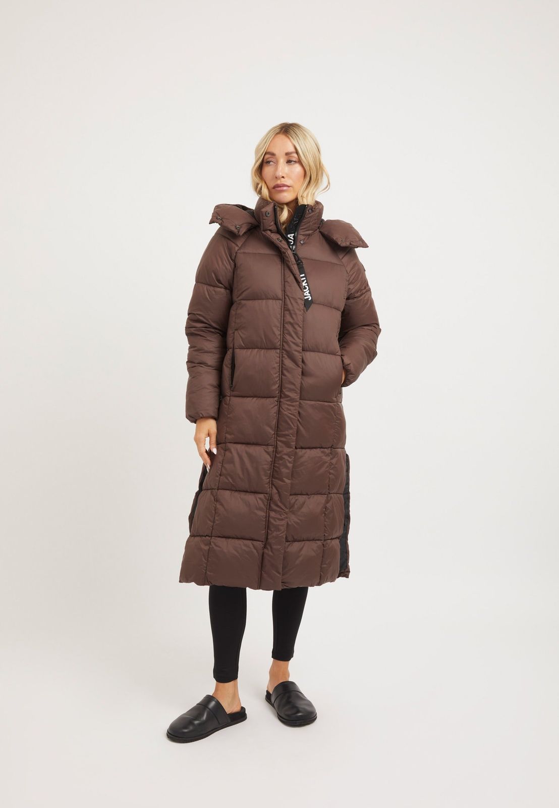 Cloud Boss Coat Mid Brown