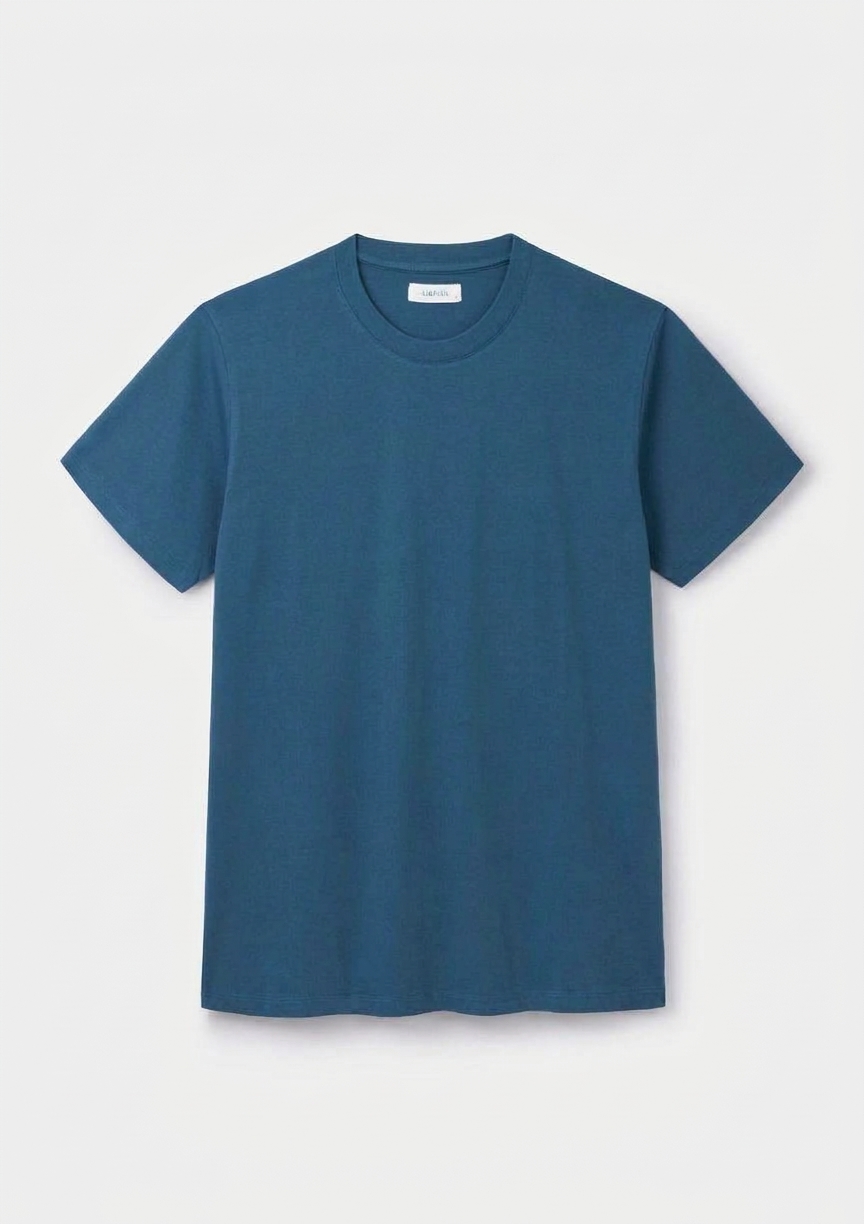Teal Organic Cotton T-shirt