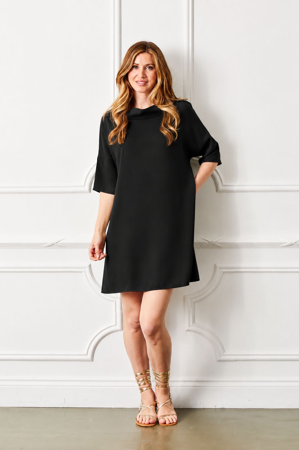 Audrey Cowl Neck Tunic