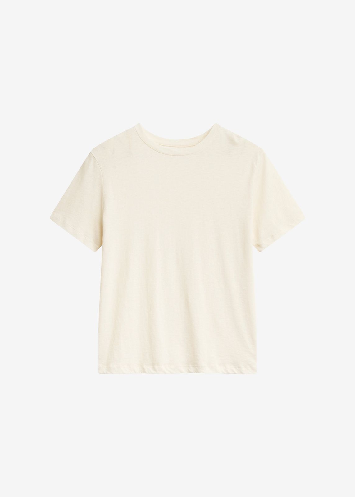 Elba Cotton T-shirt - Cream