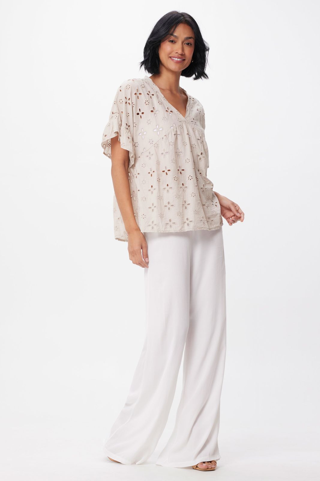 Kaycee Crepe Palazzo Pants