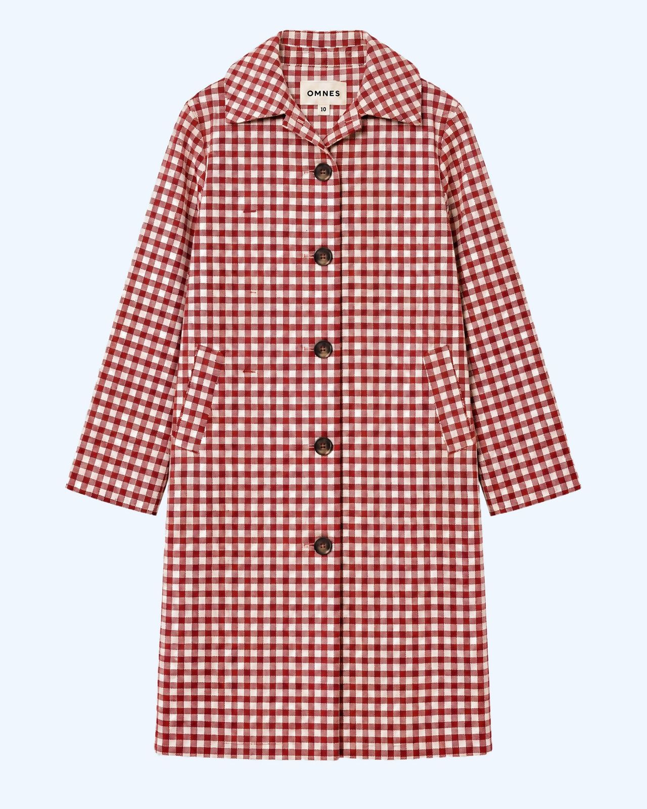 Charleston Trench In Red And Cream