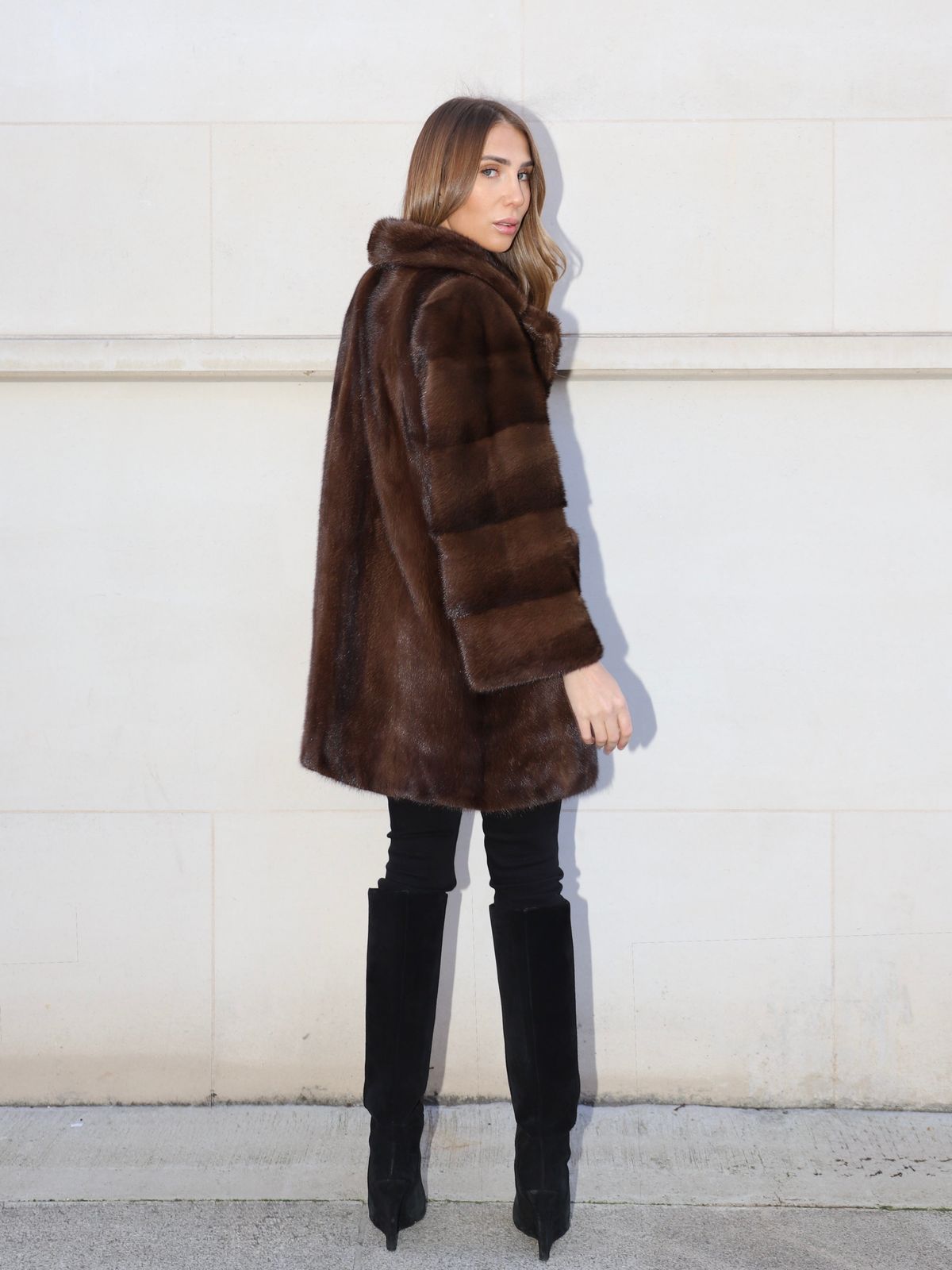 The Samantha Coat Chocolate Brown