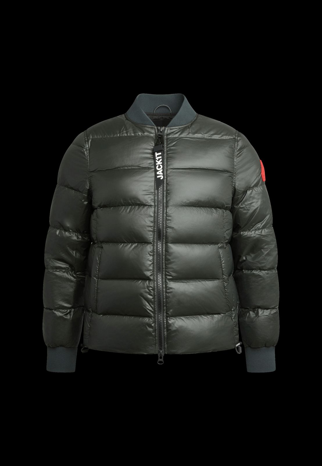 Vortex Olive Bomber Jacket