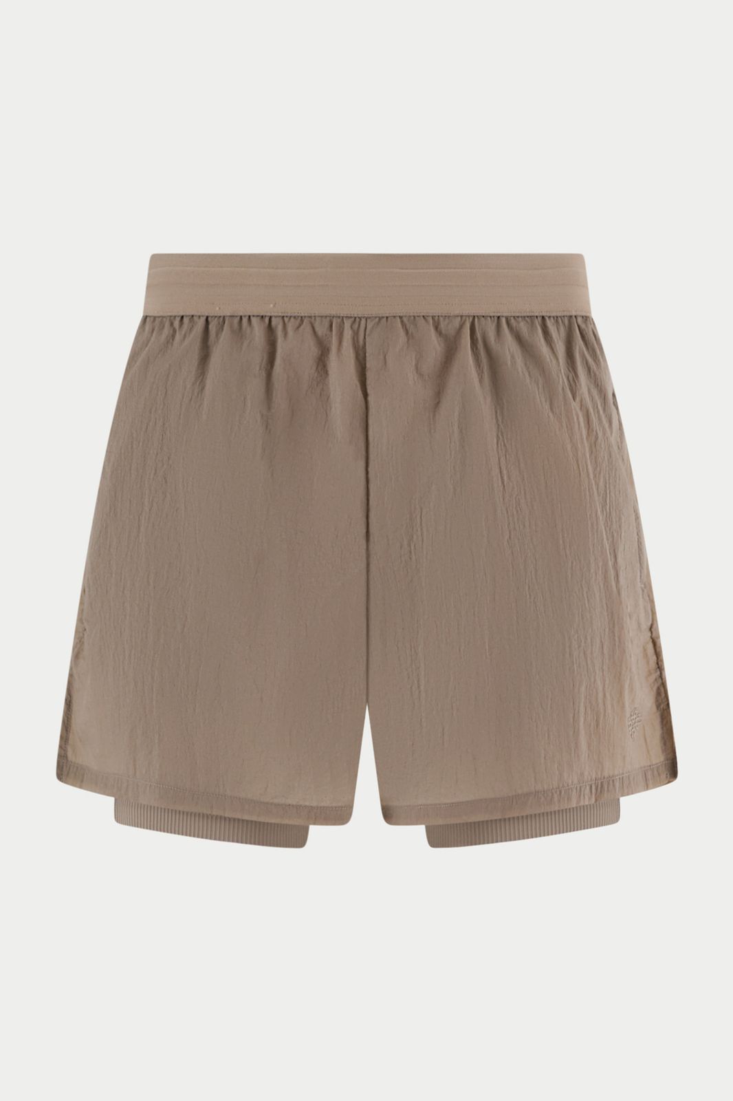 2-1 TRANSLUCENT RUN SHORT - SAND