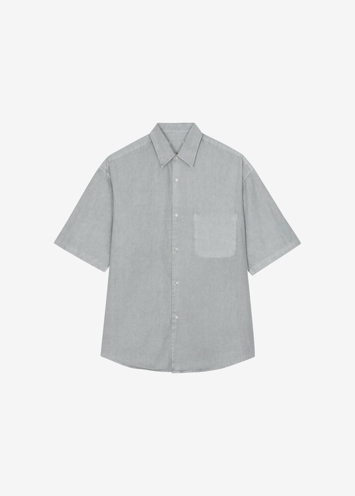 Havre Button Down Shirt - Light Grey