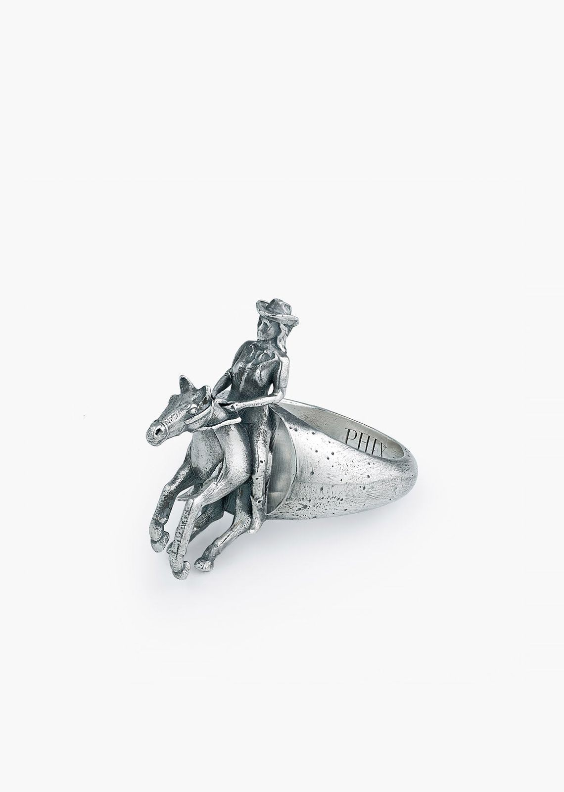 Silver Western Cowgirl Ring