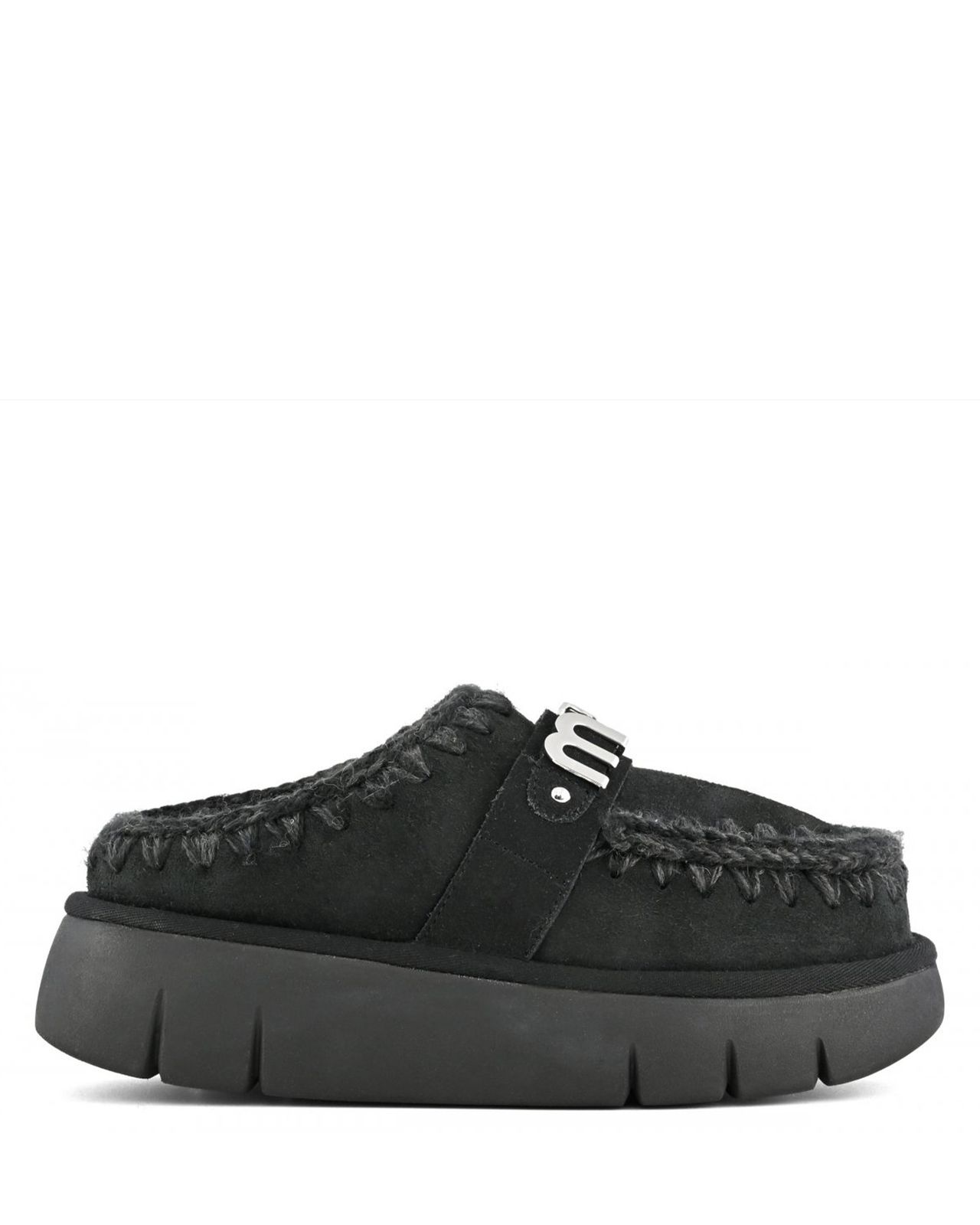 Bounce Clog Black/Black Suede MU.FW531001A