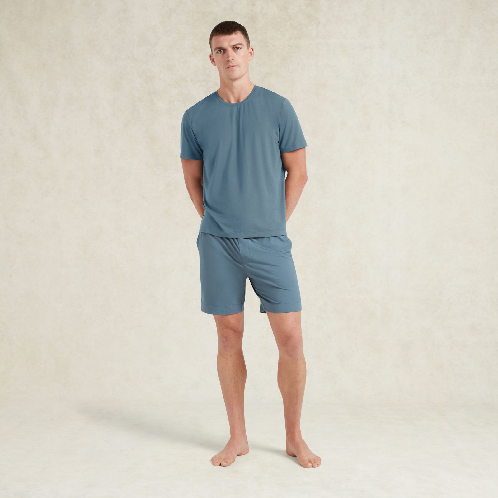 Mid-weight TENCEL™ Modal Lounge Tee - Storm Grey