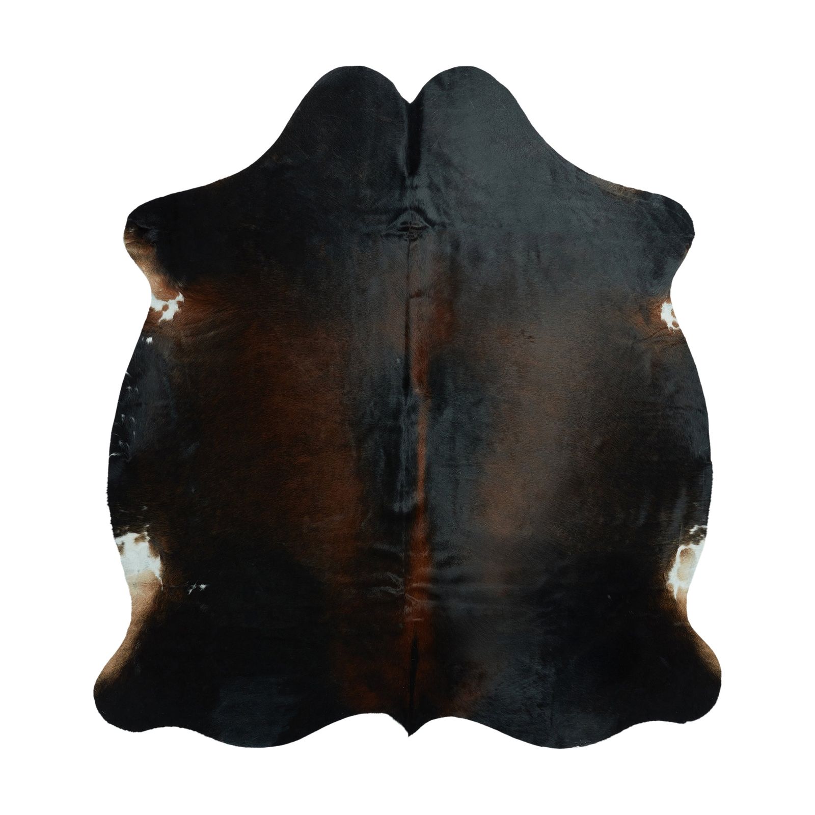 Cowhide Rug - Brown (220cm x 220cm)