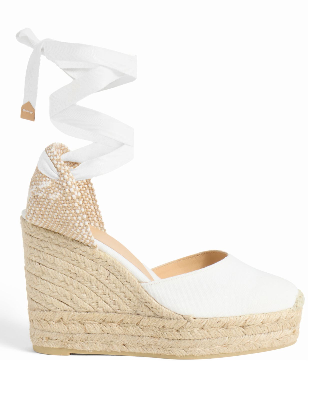 Carina C 8ED Blanco Wedge Espadrille