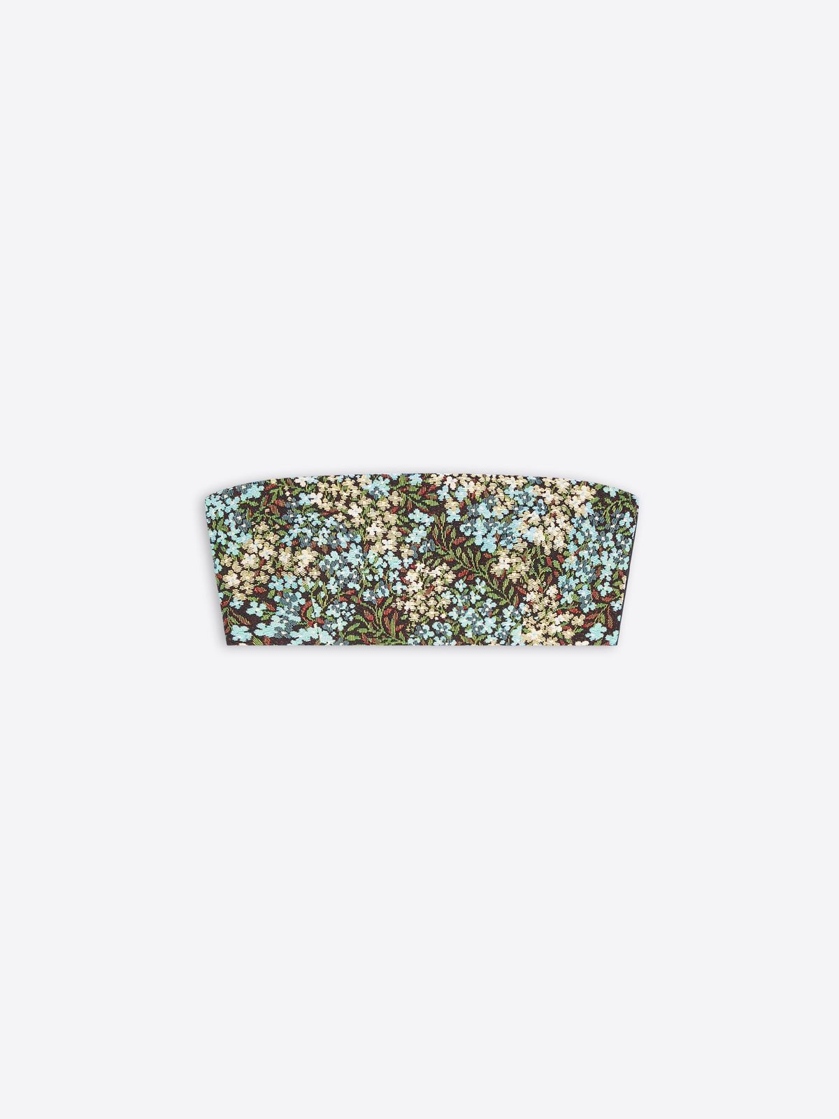 Floral bandeau top
