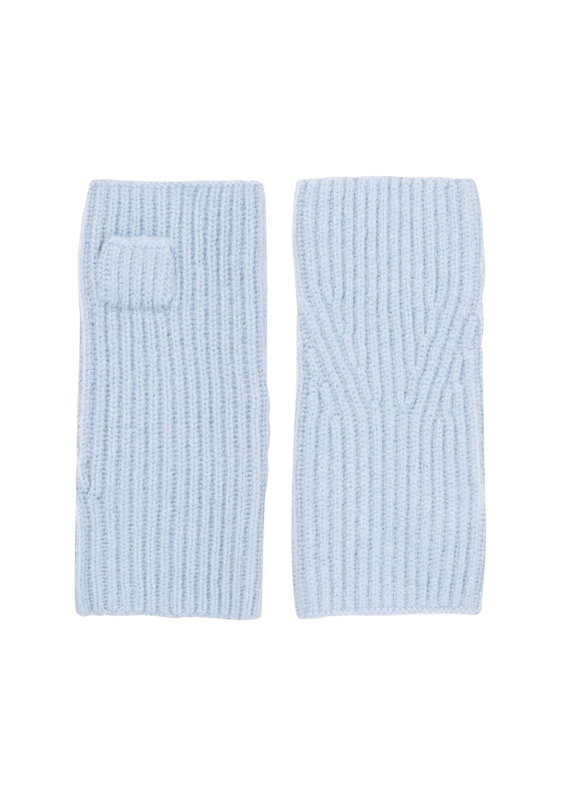 Cashmere Mitt In Whisper Blue