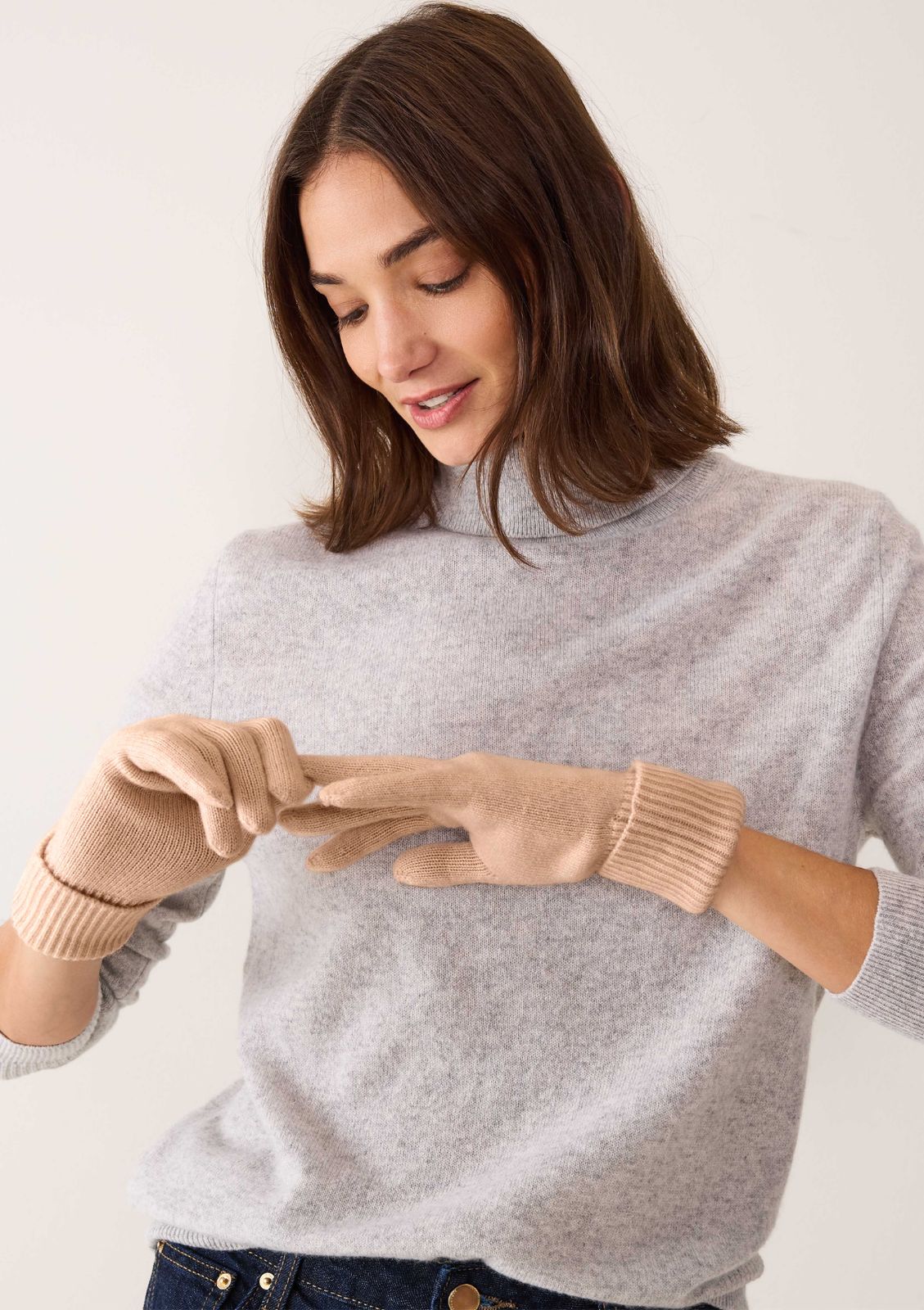 Cashmere Glove in Toffee