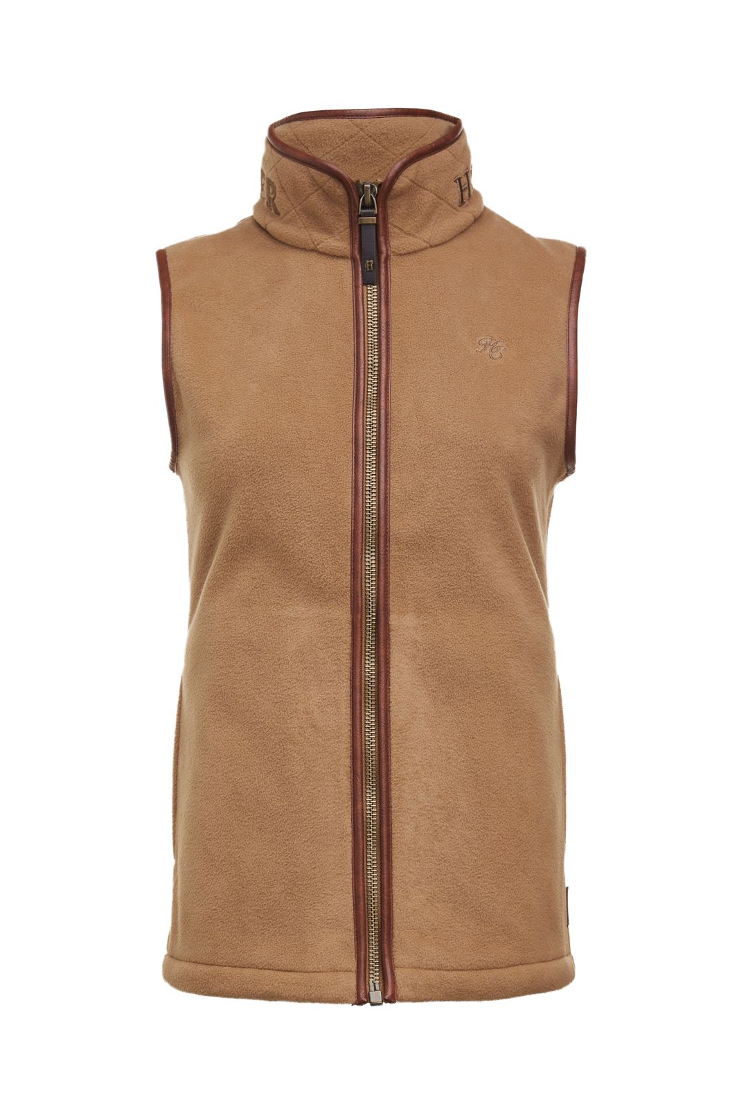 Country Fleece Gilet (coffee)