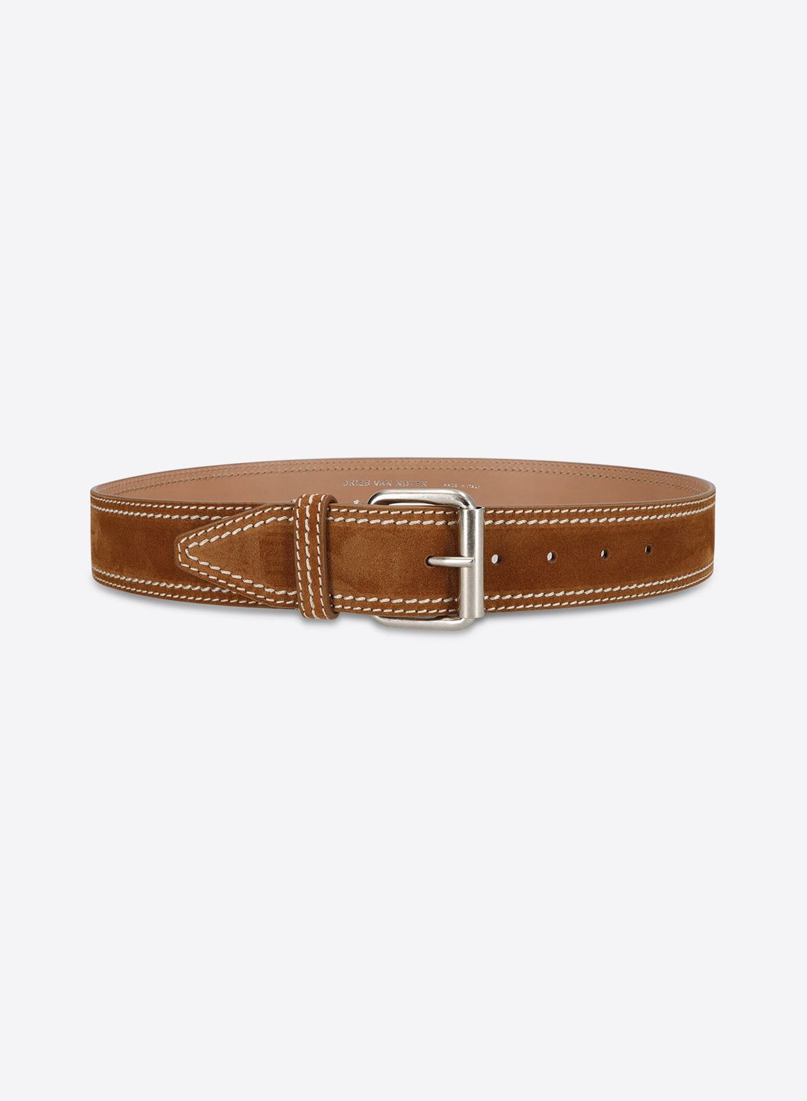 Leather belt