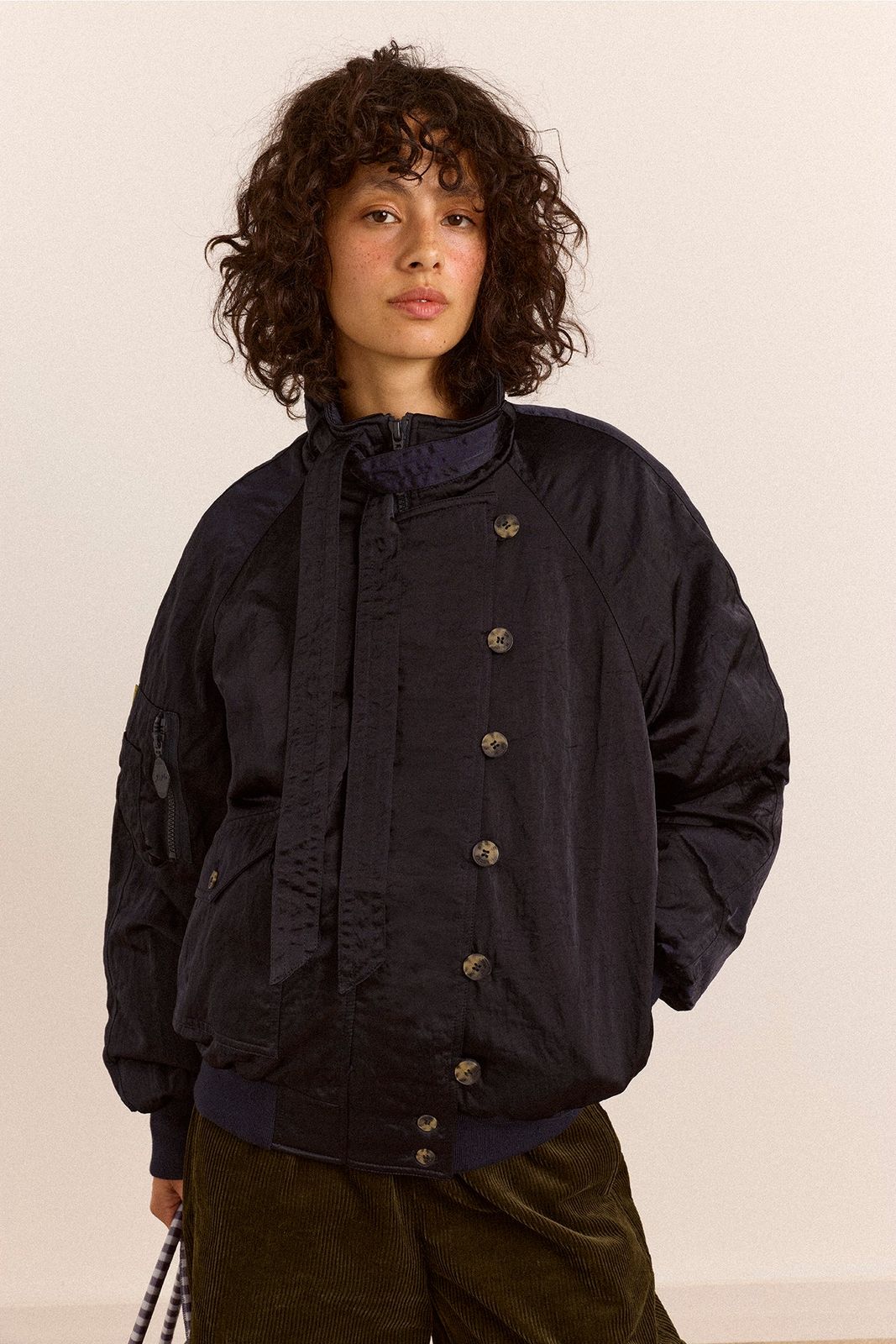 Joanie Bomber - Navy