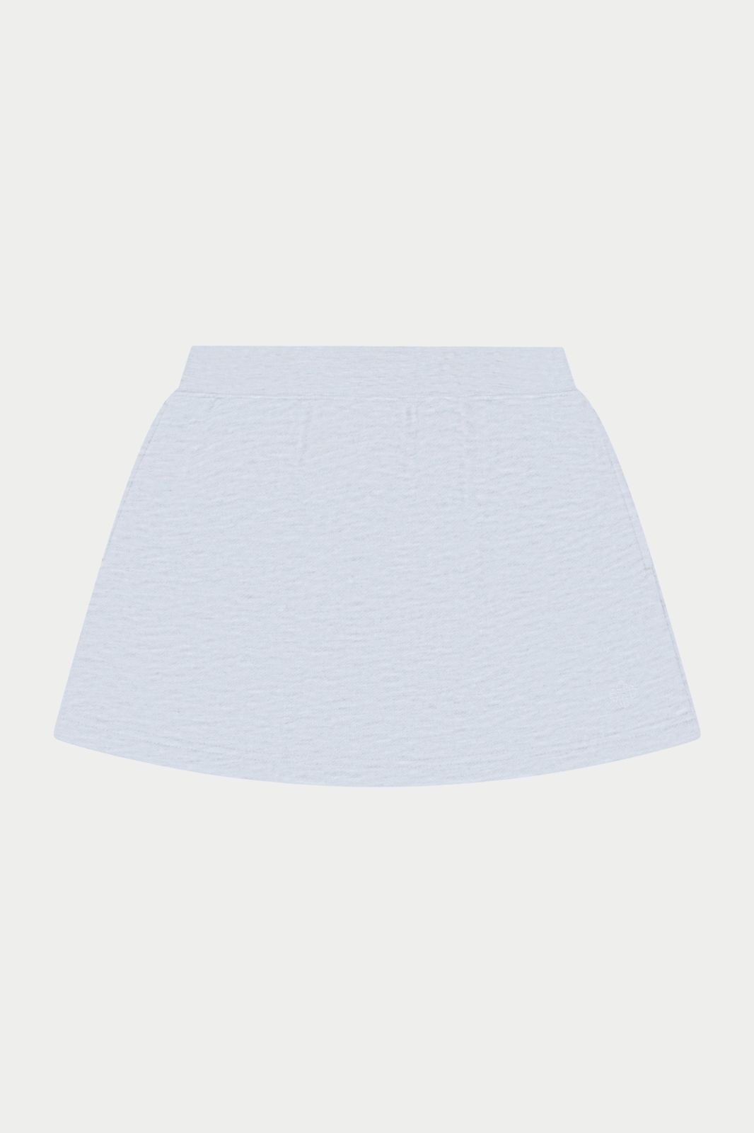 EMBLEM JERSEY SKORT - GREY MARL