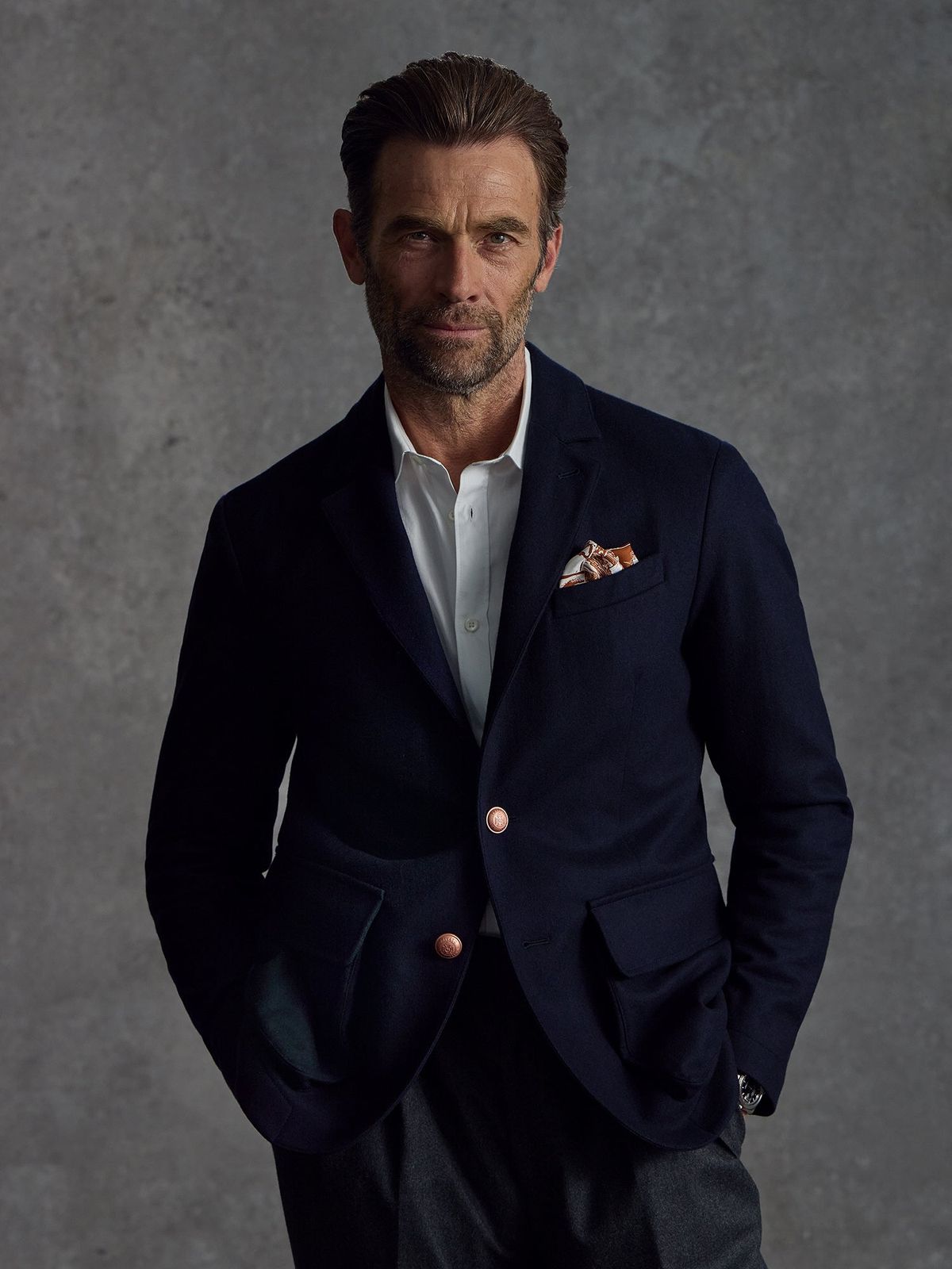 The Demob Blazer - Navy